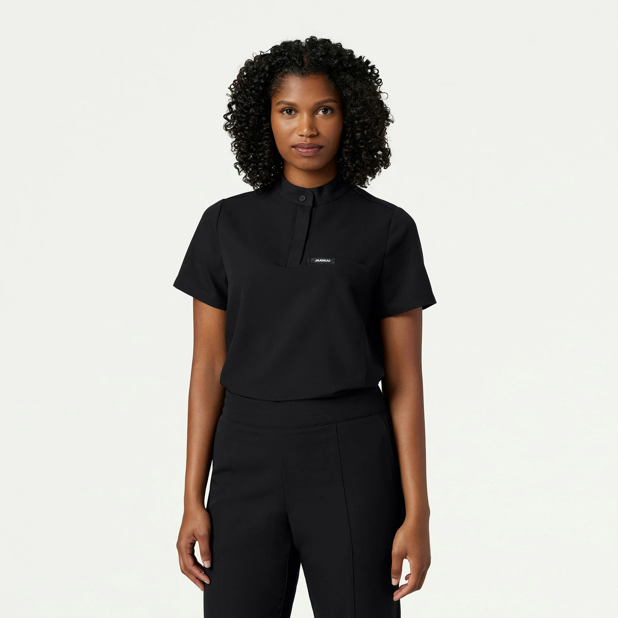 The Modern Scrub Set - Black - Image 2