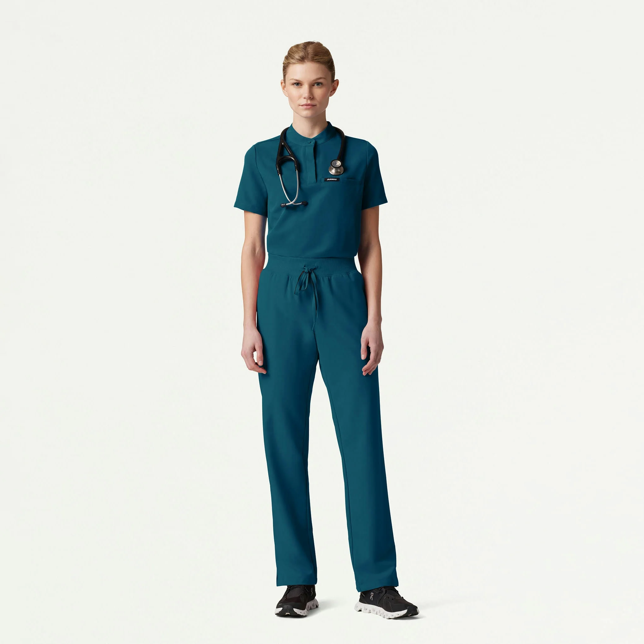 The Modern Scrub Set - Caribbean Blue