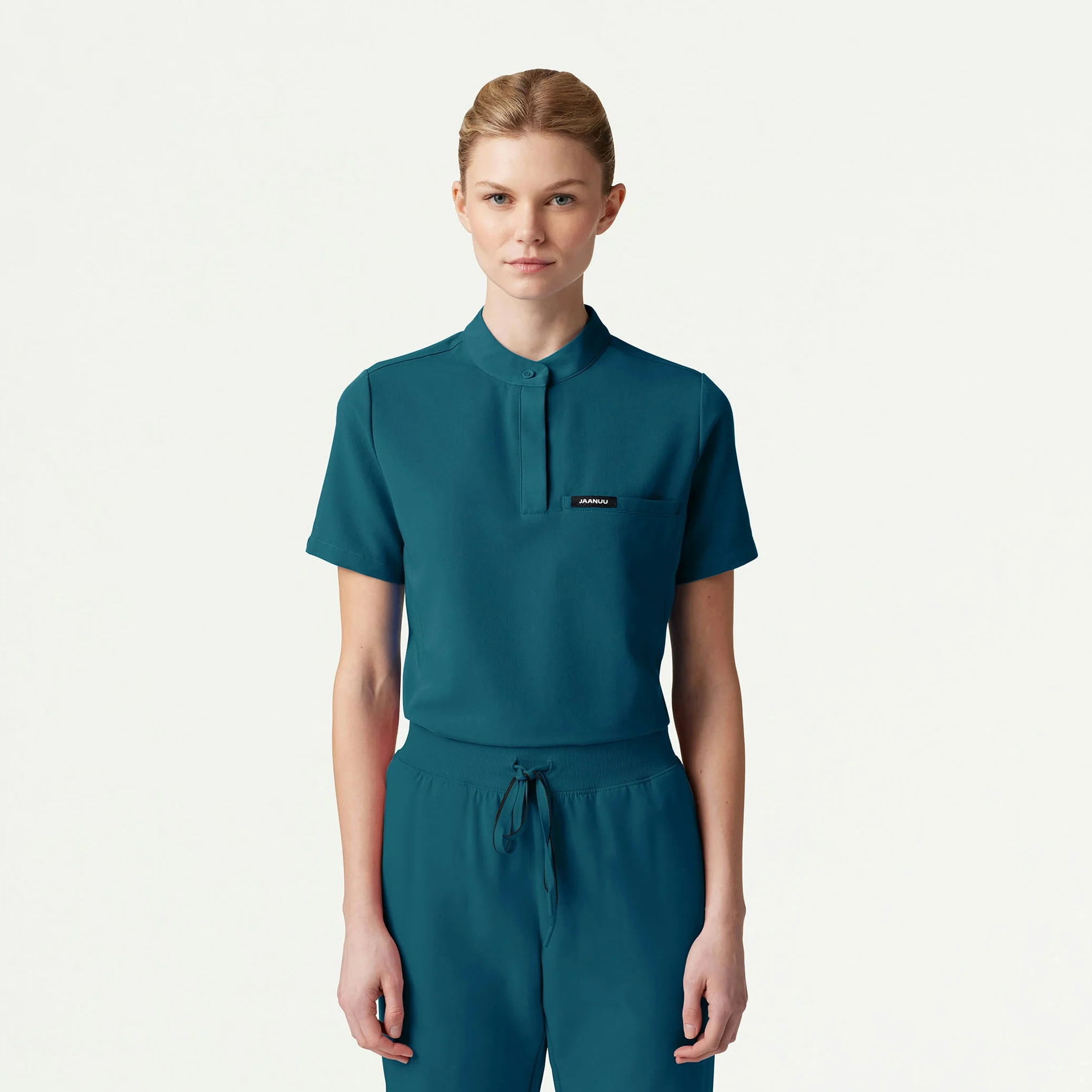 The Modern Scrub Set - Caribbean Blue - Image 2