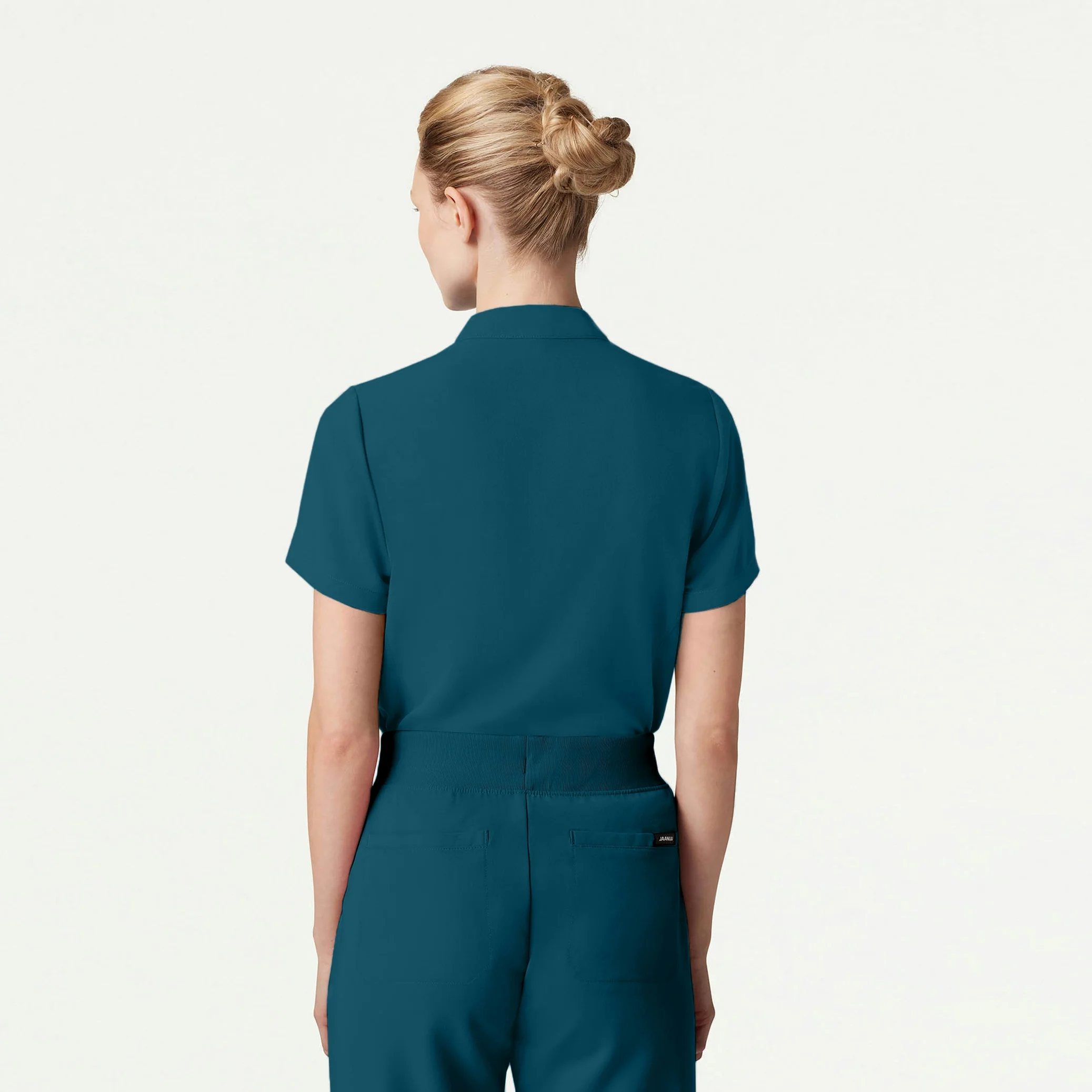 The Modern Scrub Set - Caribbean Blue - Image 3