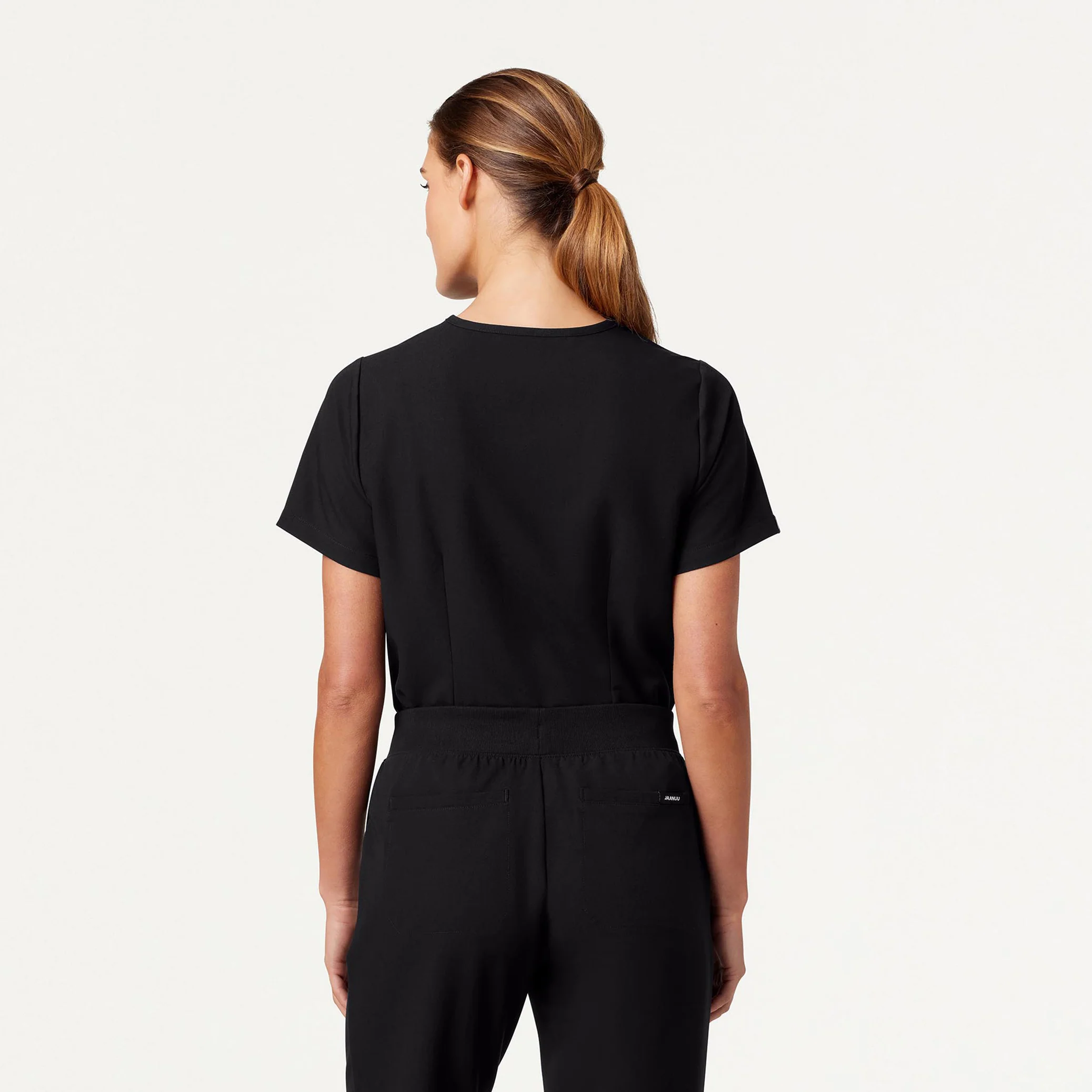 The Original Cargo Scrub Set - Black - Image 3
