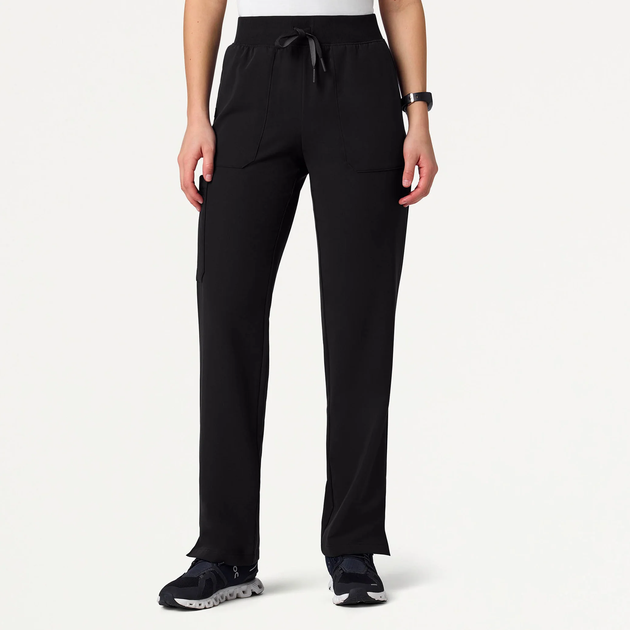 The Original Cargo Scrub Set - Black - Image 4