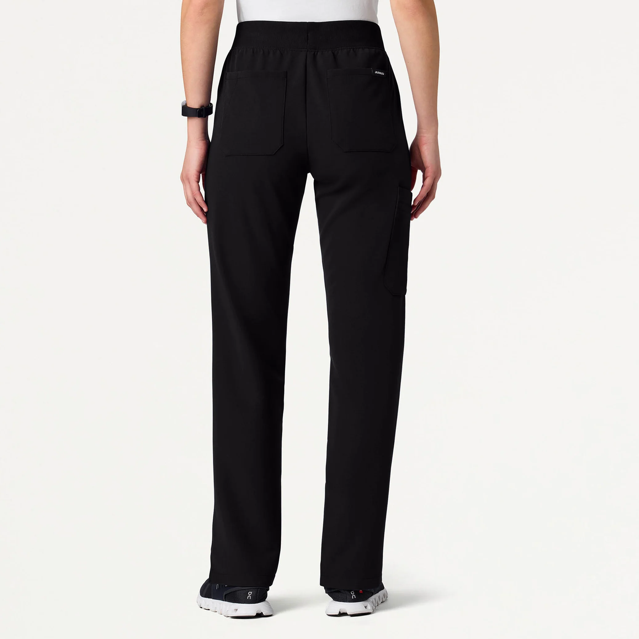 The Original Cargo Scrub Set - Black - Image 5