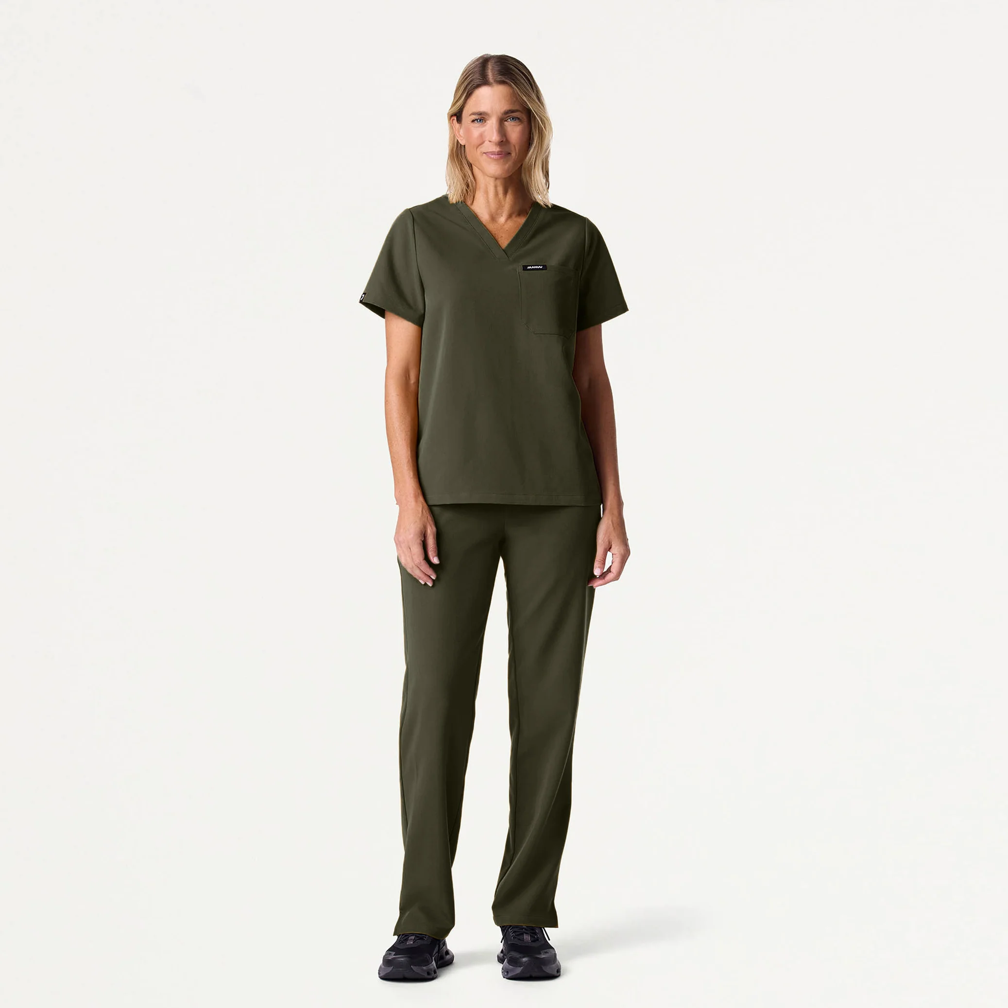 The Original Scrub Set - Deep Olive