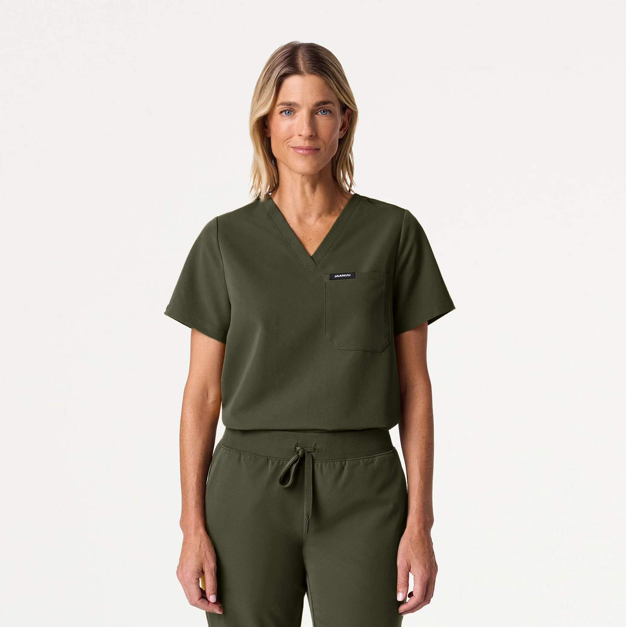 The Original Scrub Set - Deep Olive - Image 2
