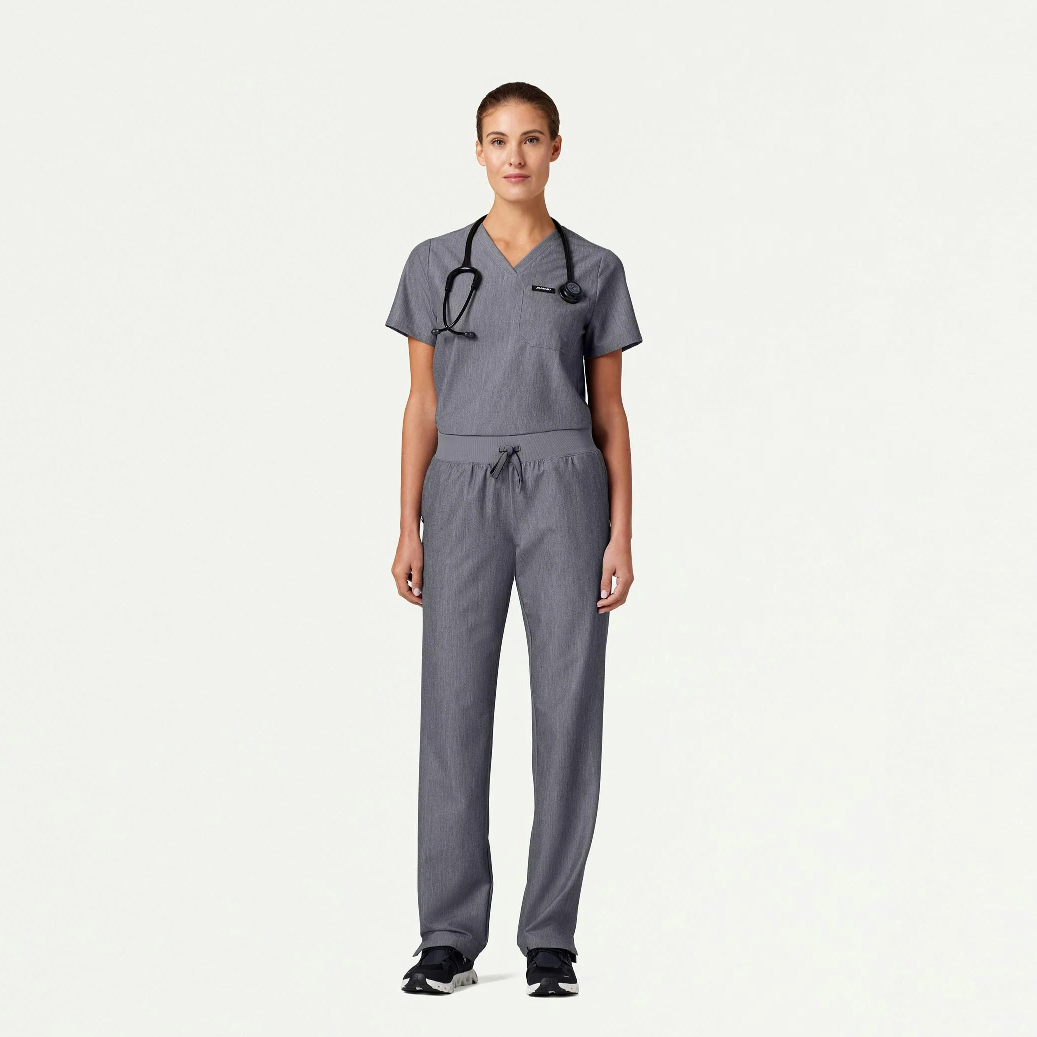 The Original Scrub Set - Heather Gray