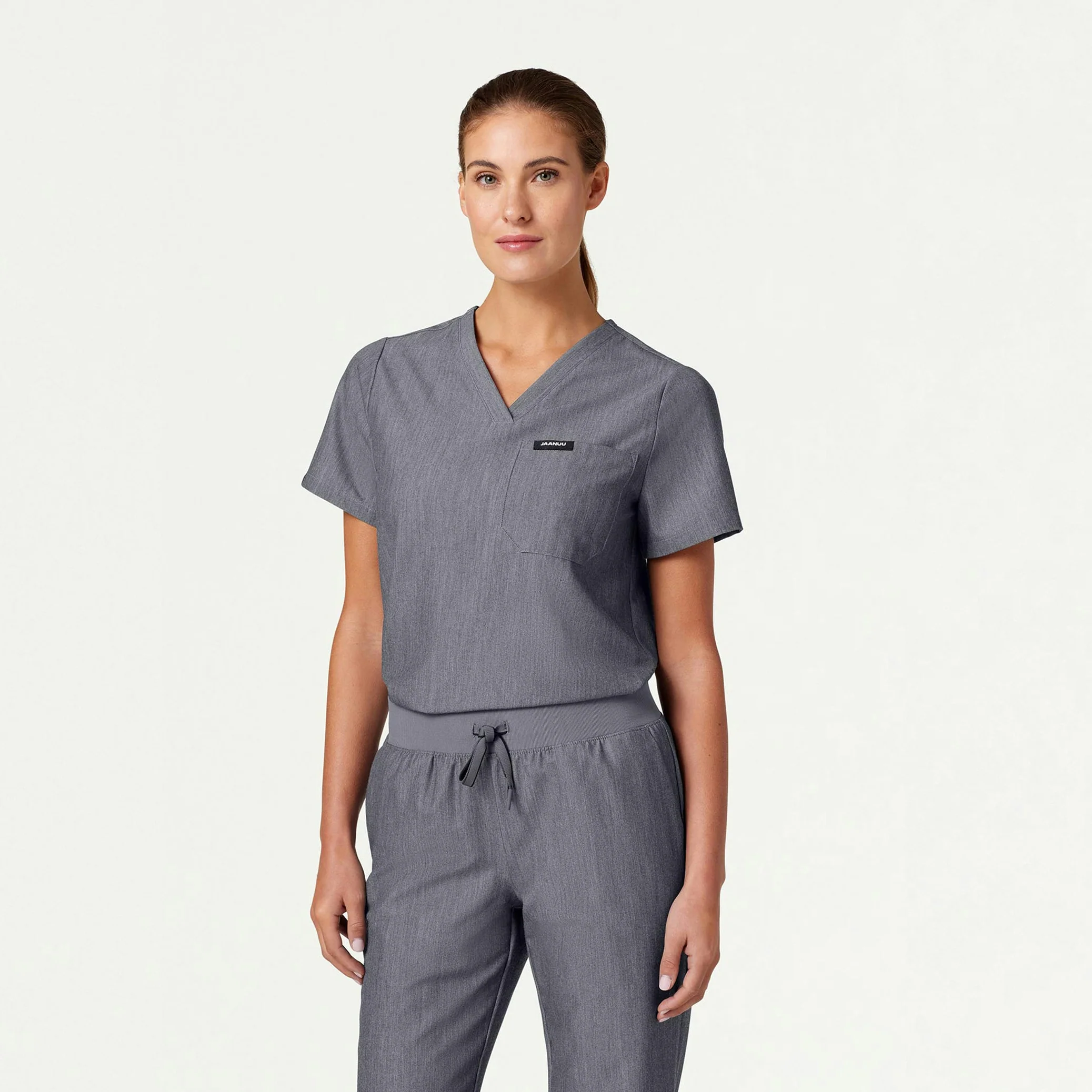 The Original Scrub Set - Heather Gray - Image 2