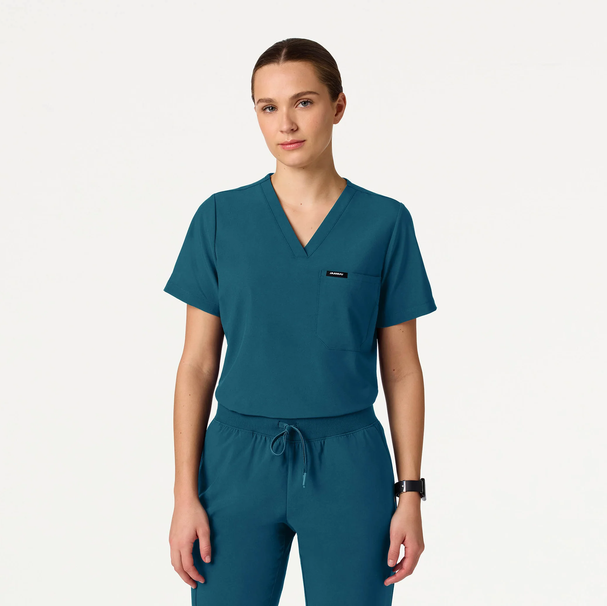 The Original UltraLITE™ Scrub Set - Caribbean Blue - Image 2