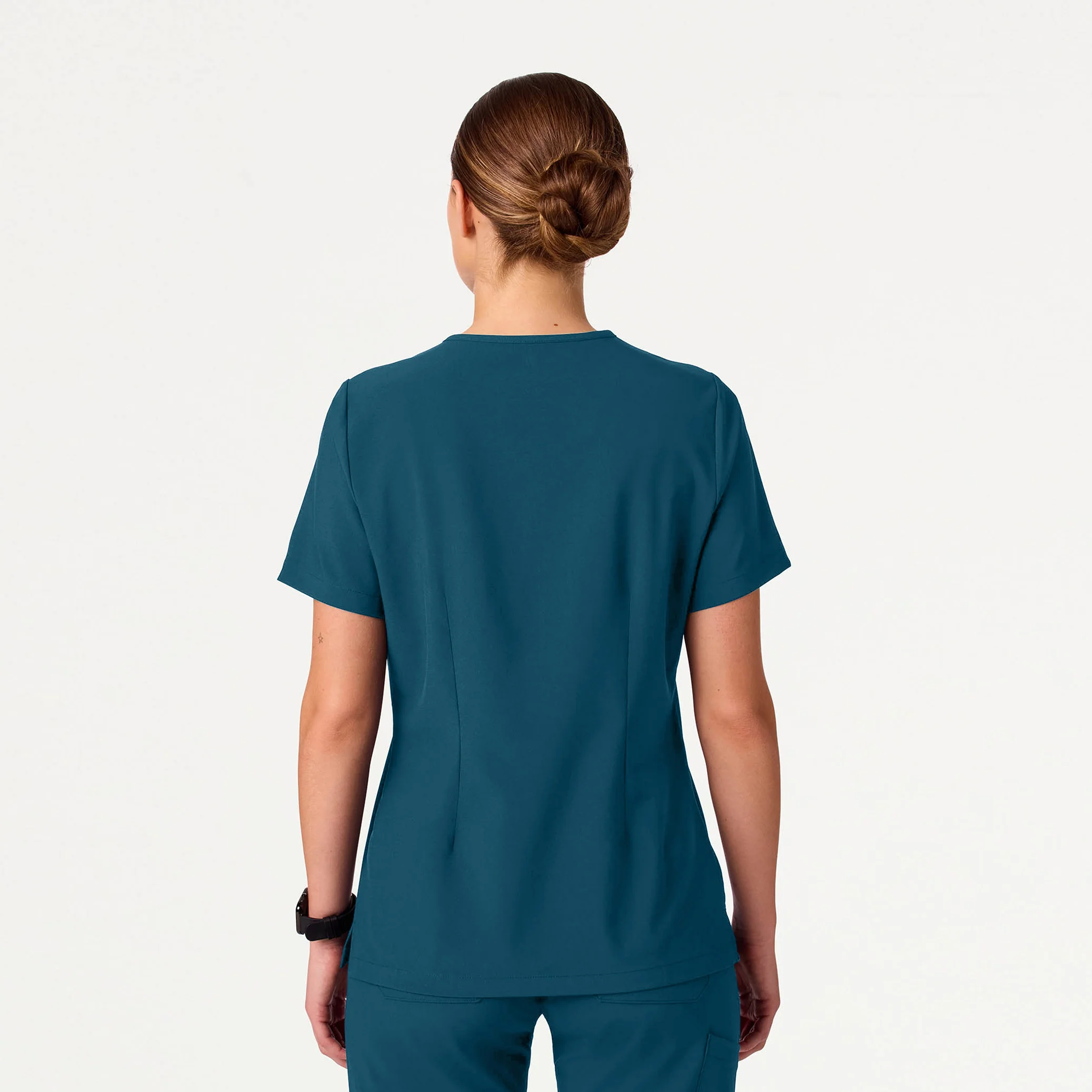The Original UltraLITE™ Scrub Set - Caribbean Blue - Image 4