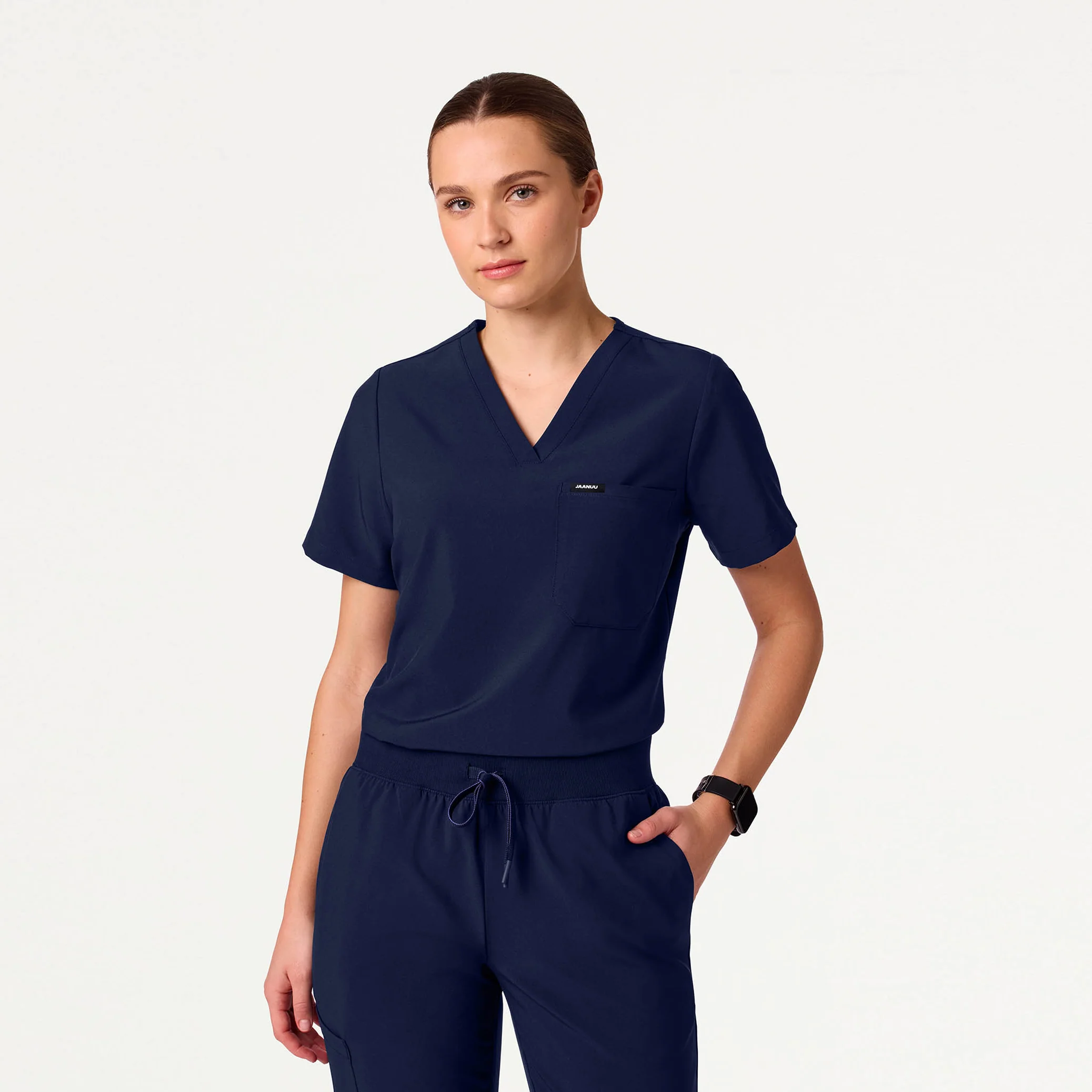 The Original UltraLITE™ Scrub Set - Midnight Navy - Image 2