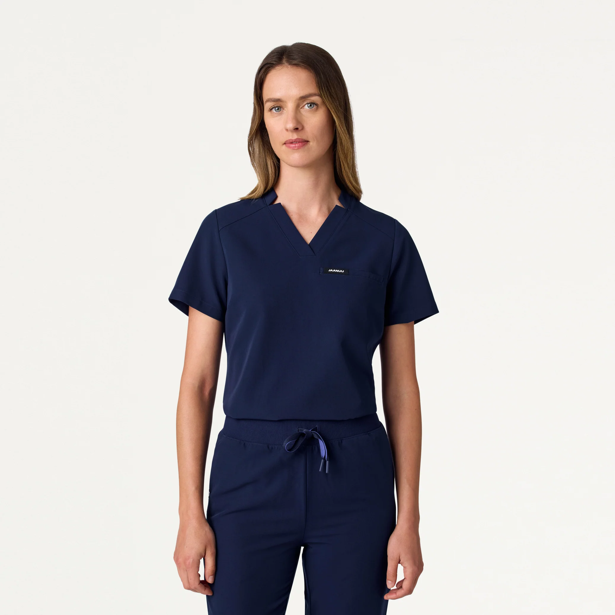 The Slim Notch Scrub Set - Midnight Navy - Image 2