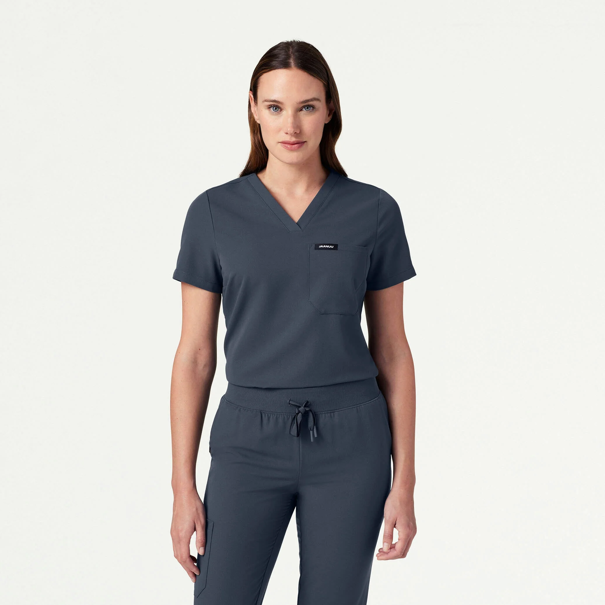 The Slim Scrub Set - Carbon Gray - Image 2