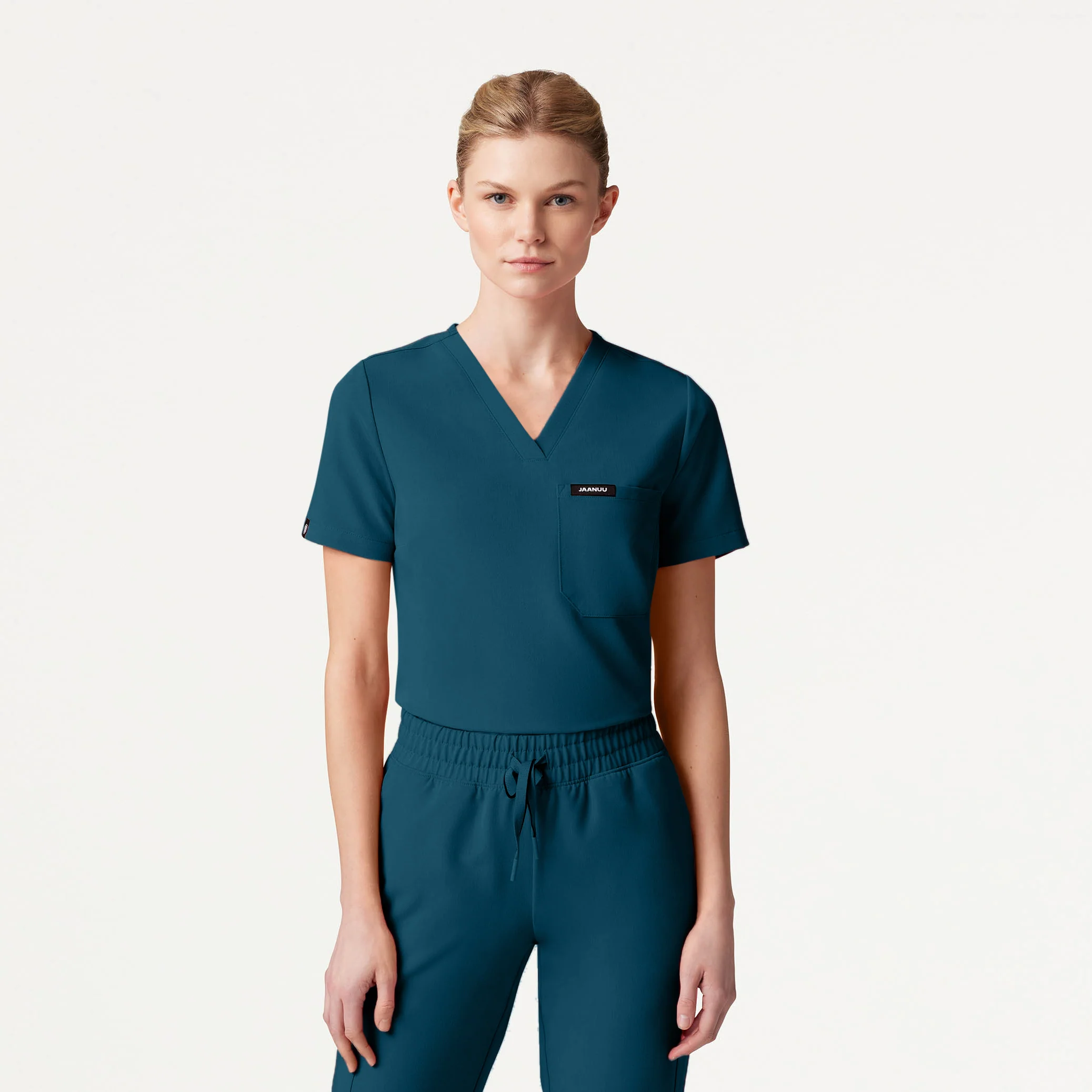 The Slim Scrub Set - Caribbean Blue - Image 2