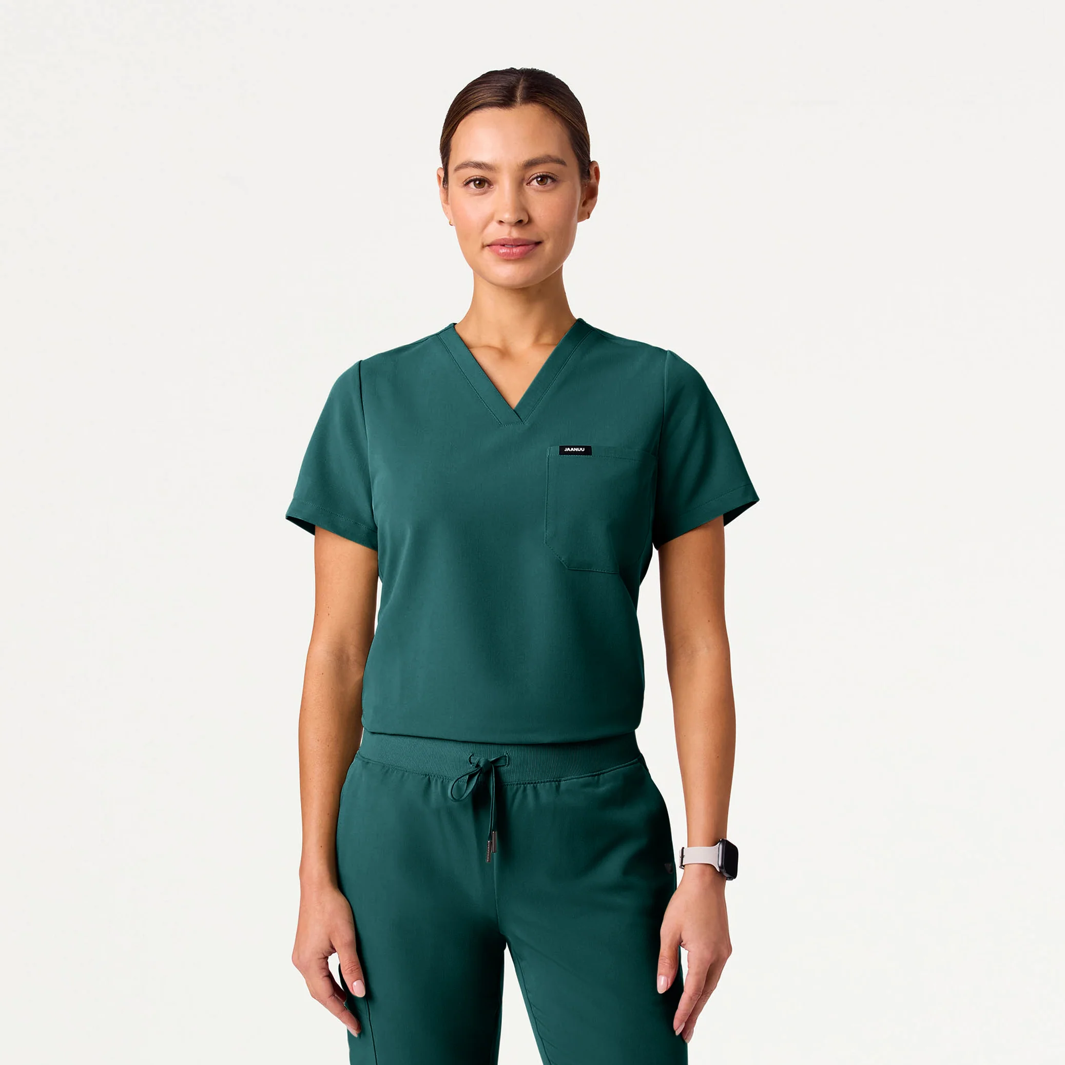The Slim Scrub Set - Midnight Green - Image 2