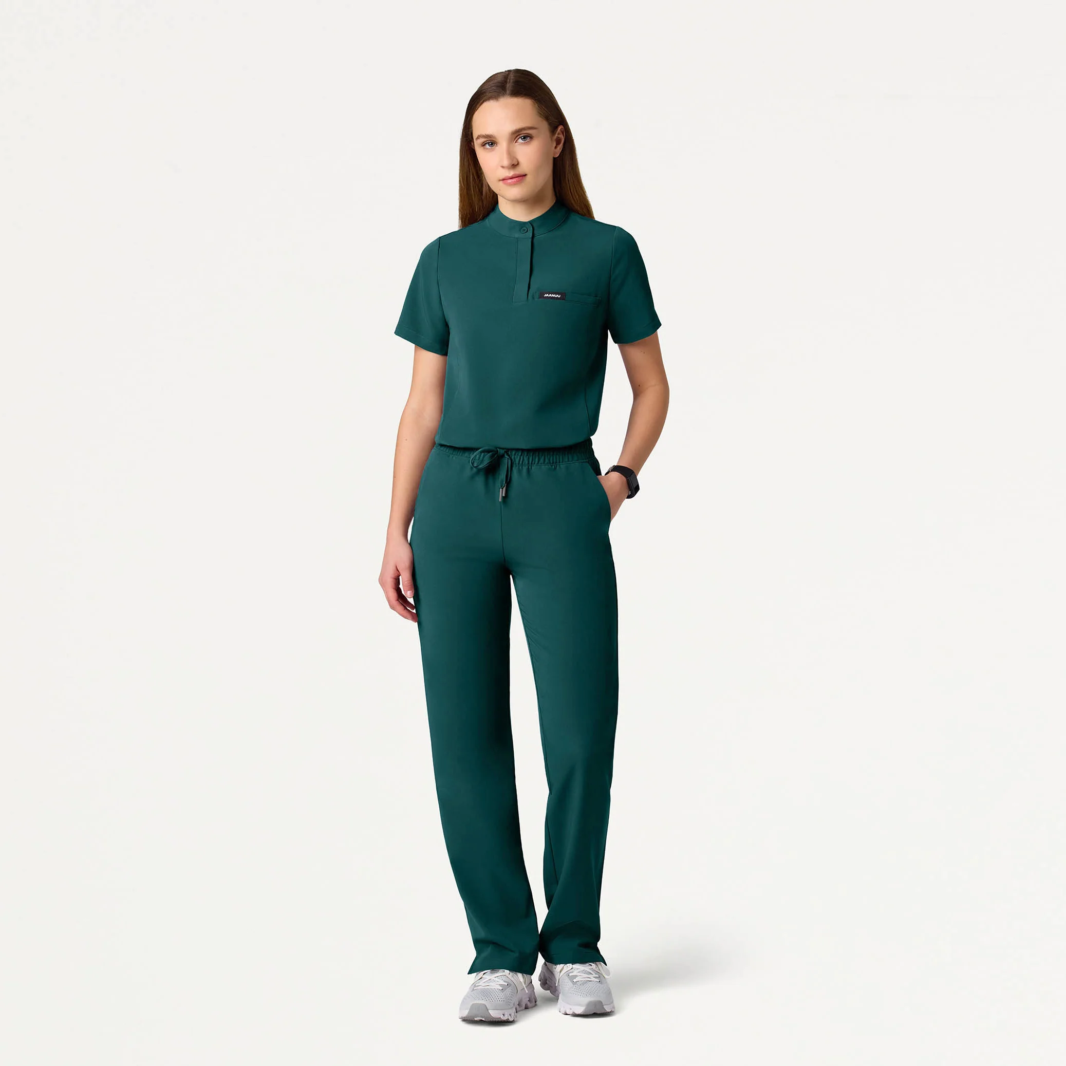 The Style Pro Scrub Set - Midnight Green