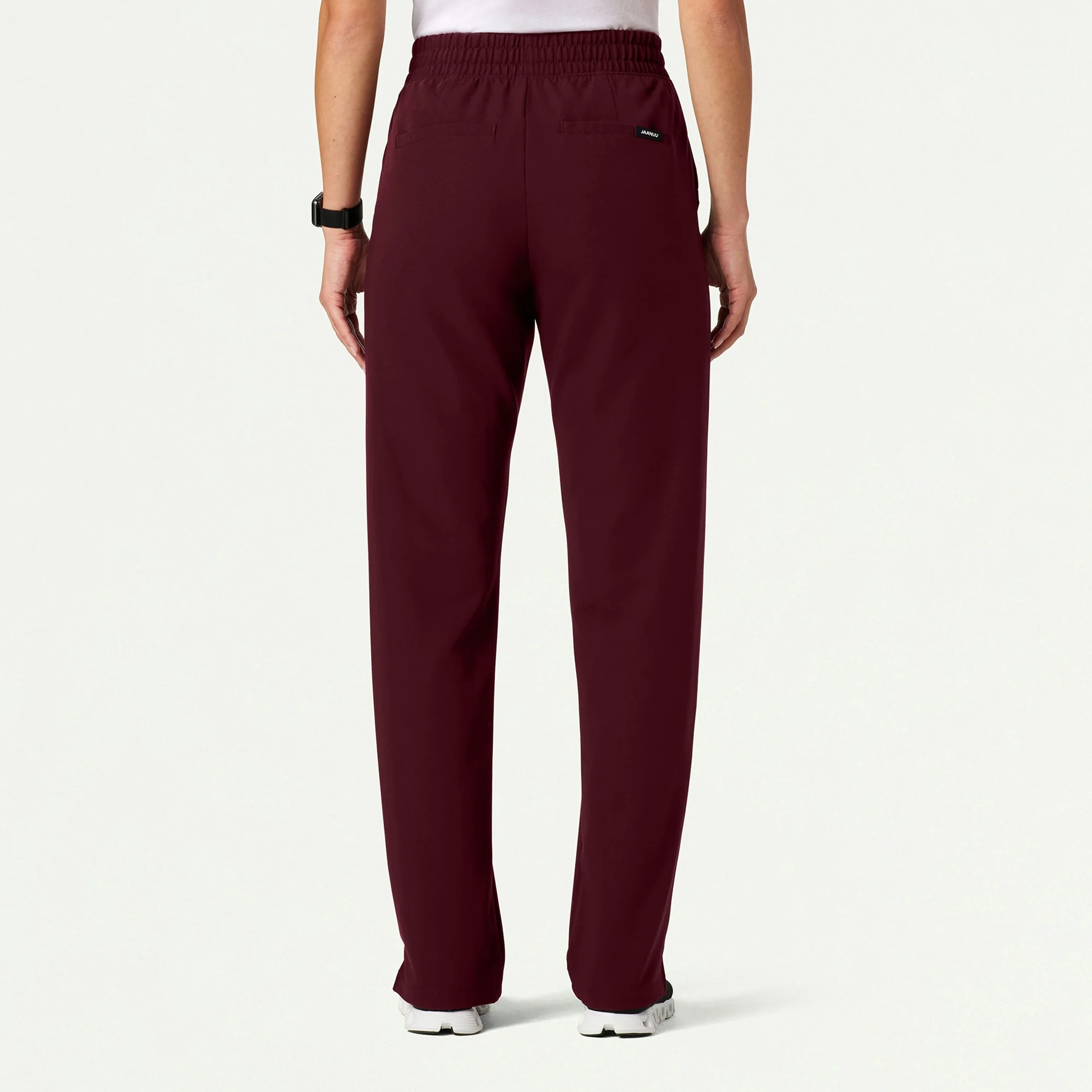 The Yuri Jacket Scrub Set - Burgundy - Image 2