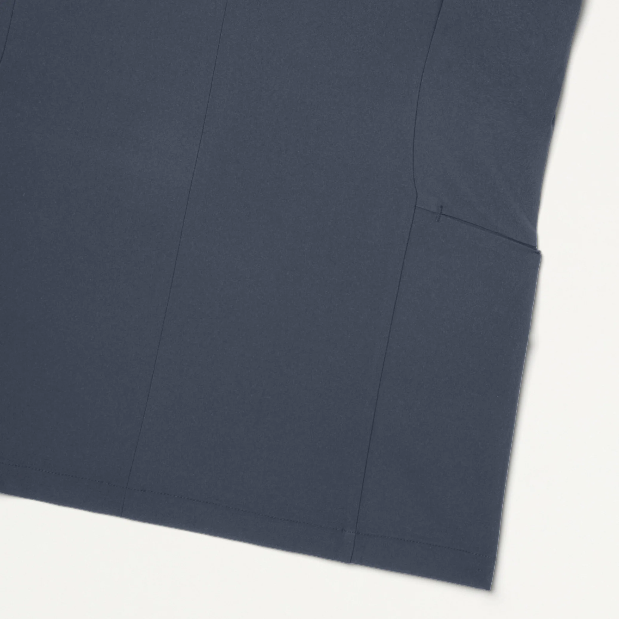 Alex Mock-Neck Scrub Top - Carbon Gray - Image 6