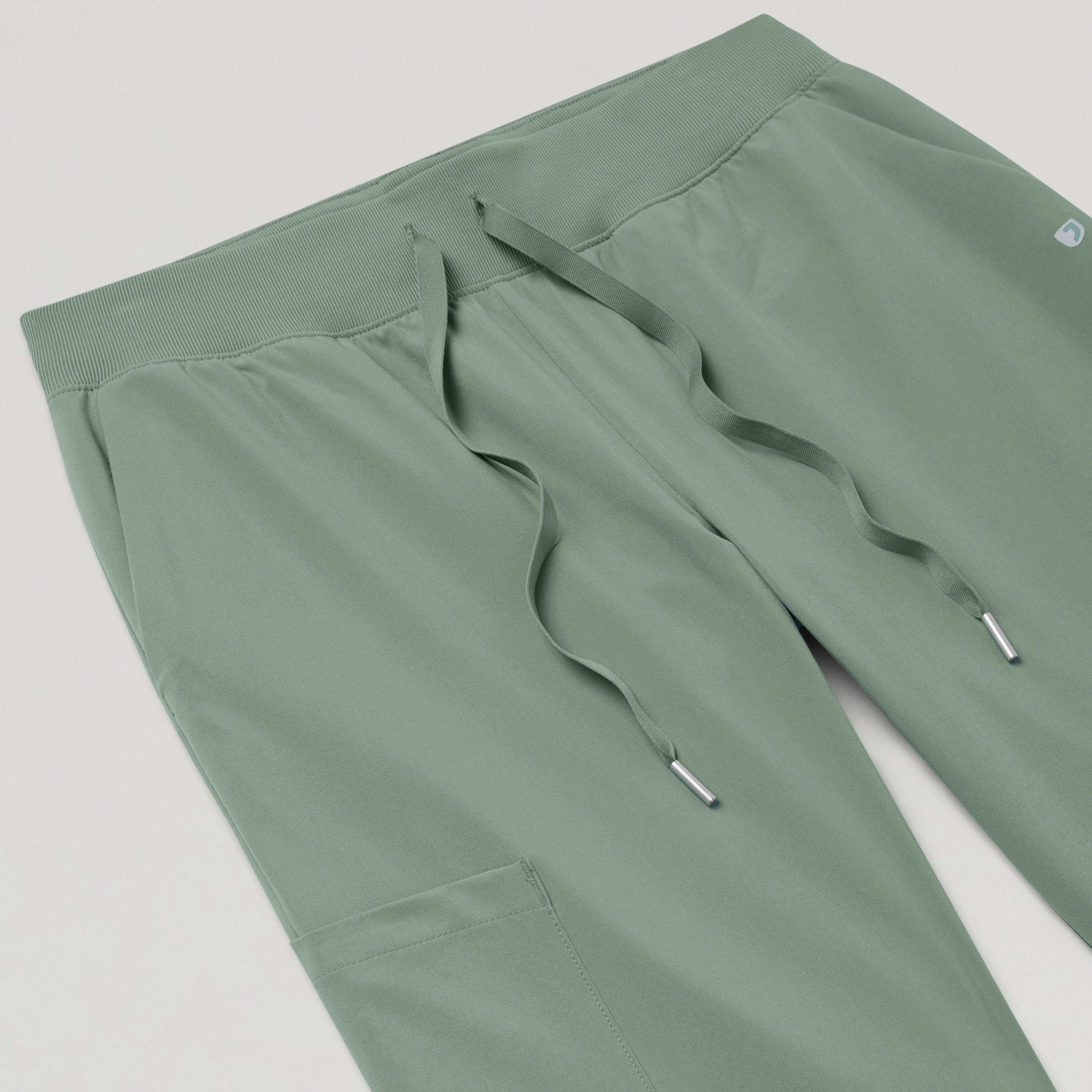 Arden Slim Scrub Jogger - Sage - Image 5