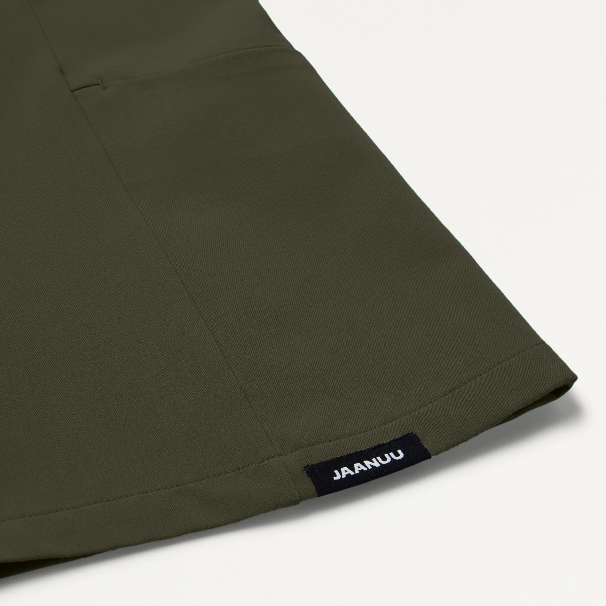Calix Fit & Flare Scrub Top - Deep Olive - Image 6