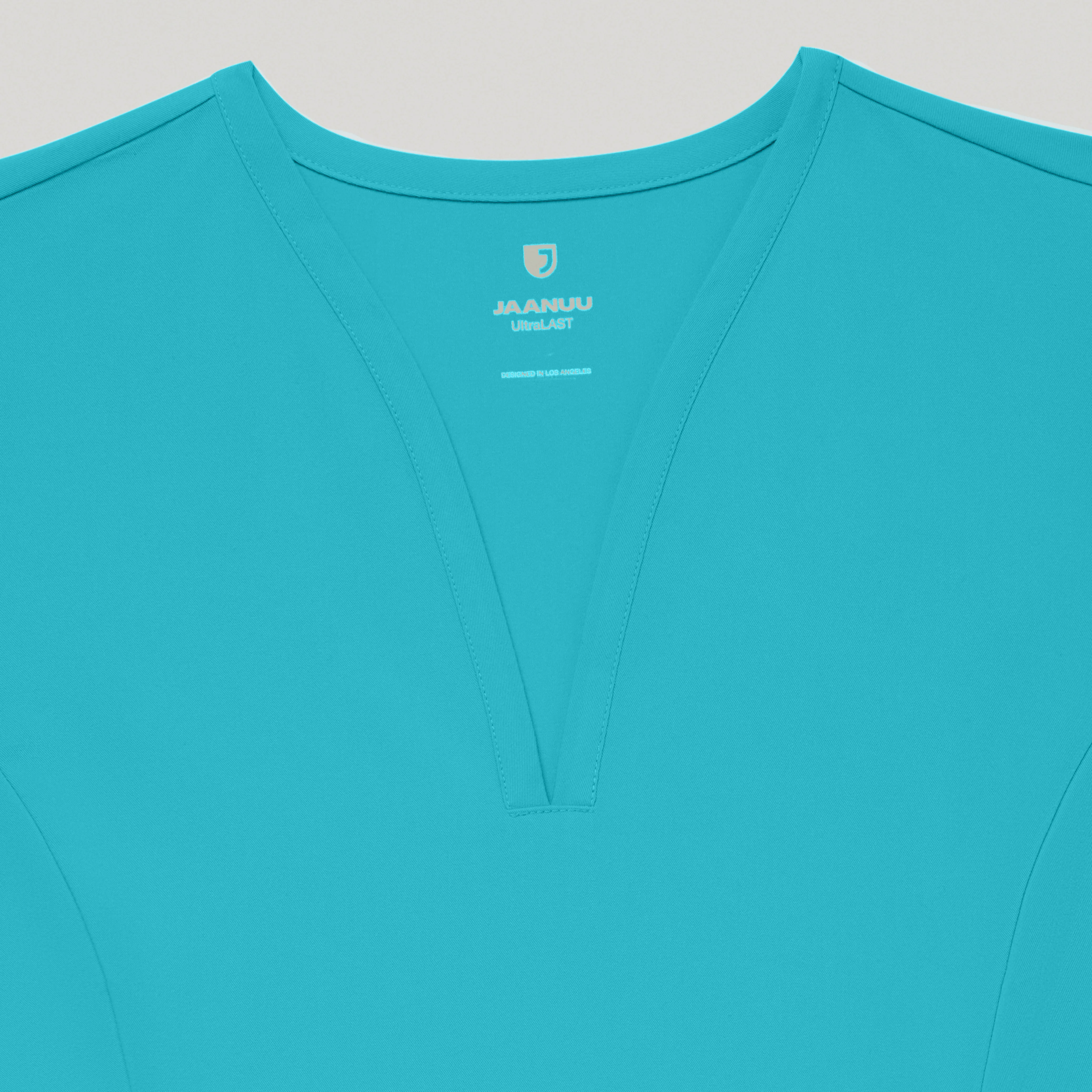 Calix Fit & Flare Scrub Top - Marina - Image 5