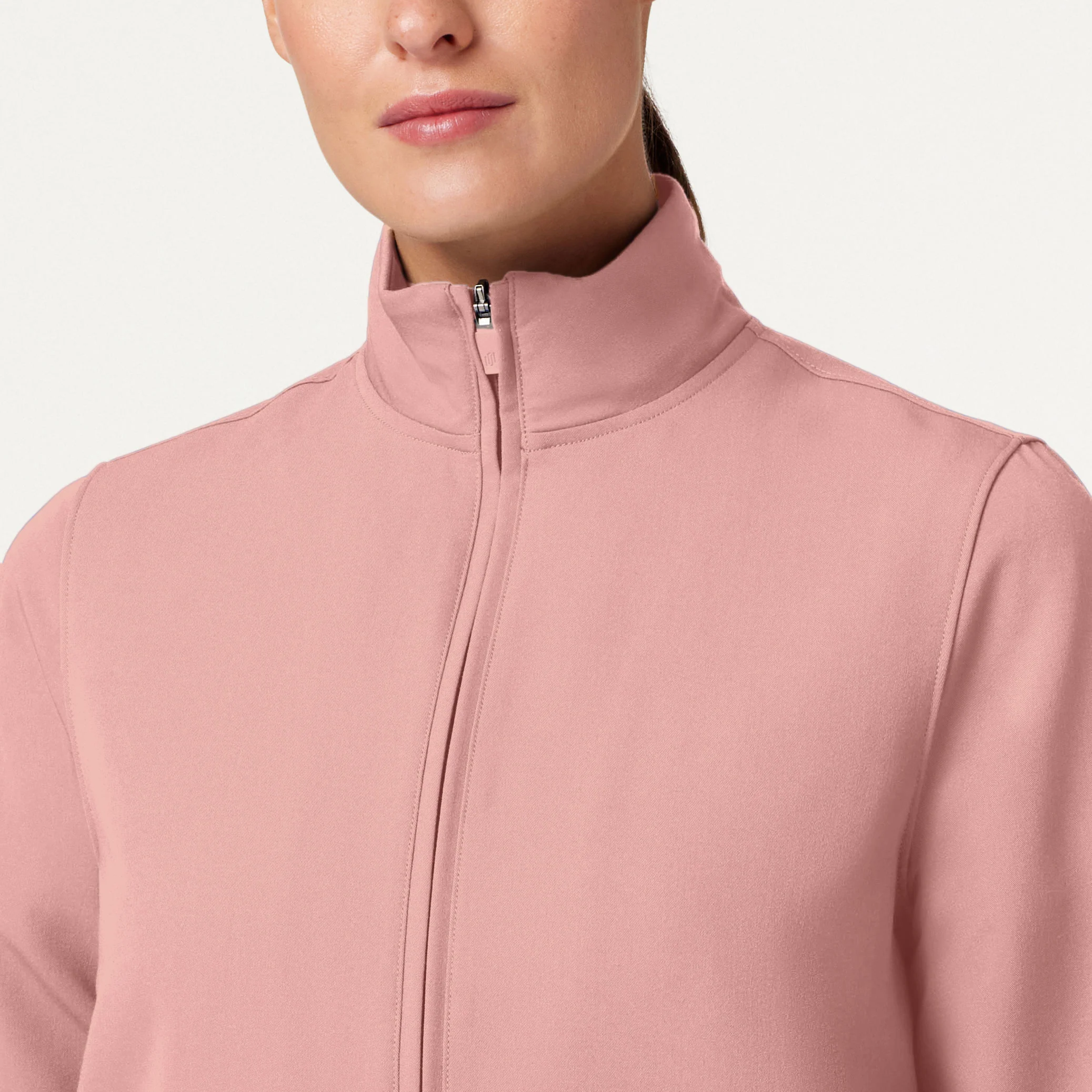 Ceri Essential 6-Pocket Scrub Jacket - Mauve - Image 4