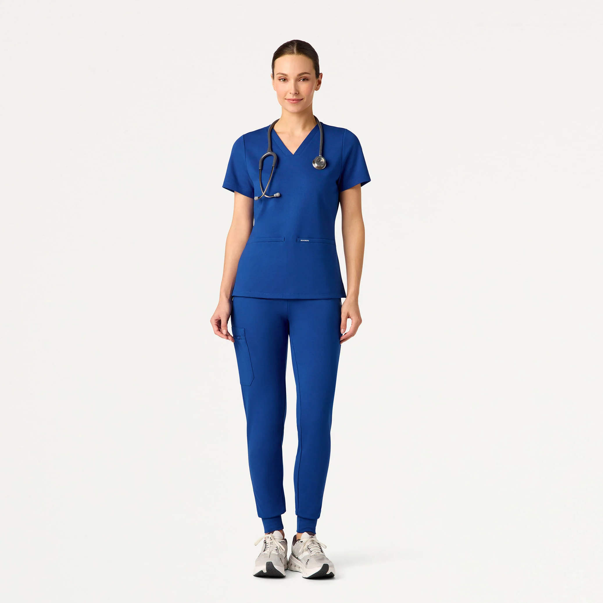 Cesi Slim UltraSOFT™ Scrub Top - Galaxy - Image 2