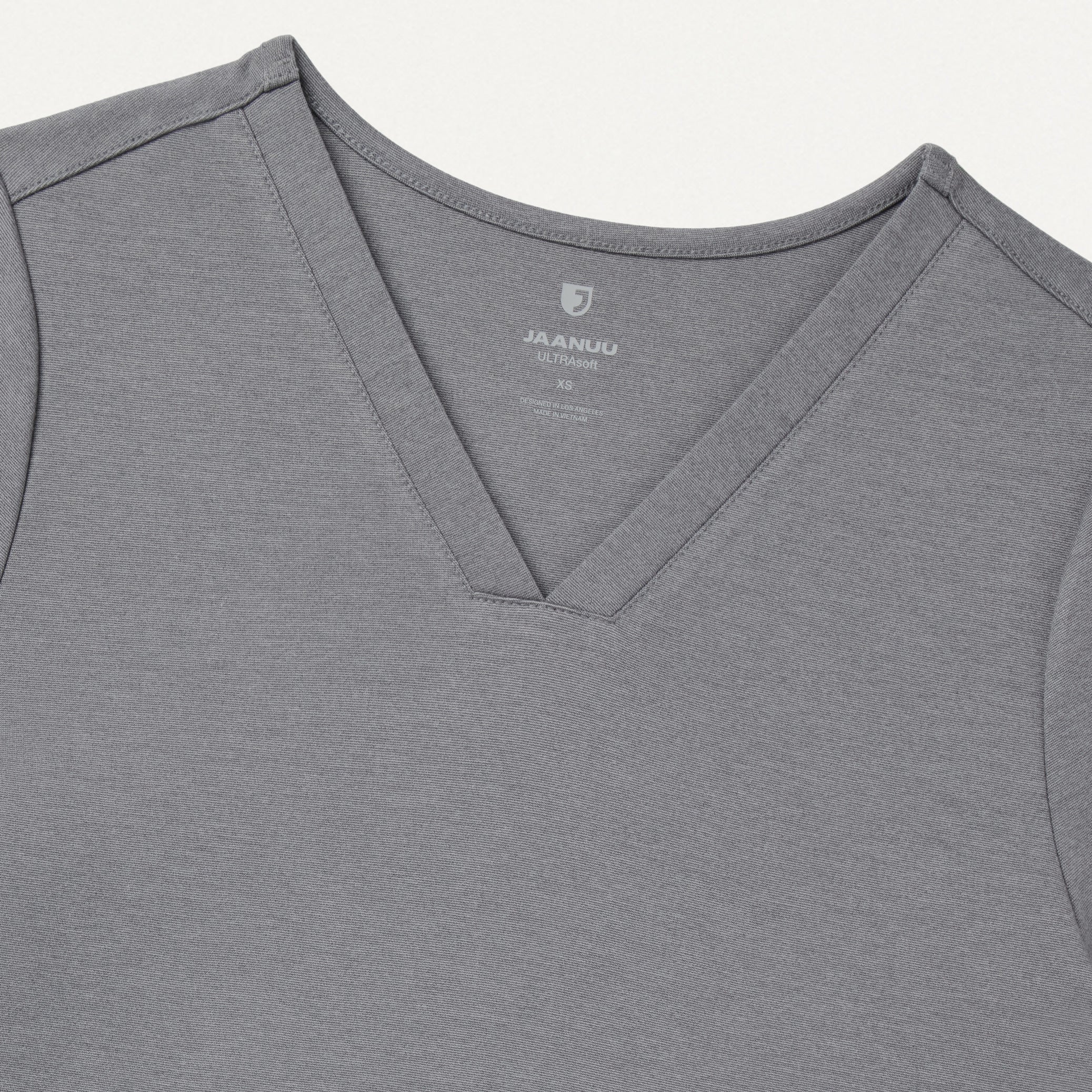 Cesi Slim UltraSOFT™ Scrub Top - Graphite - Image 4