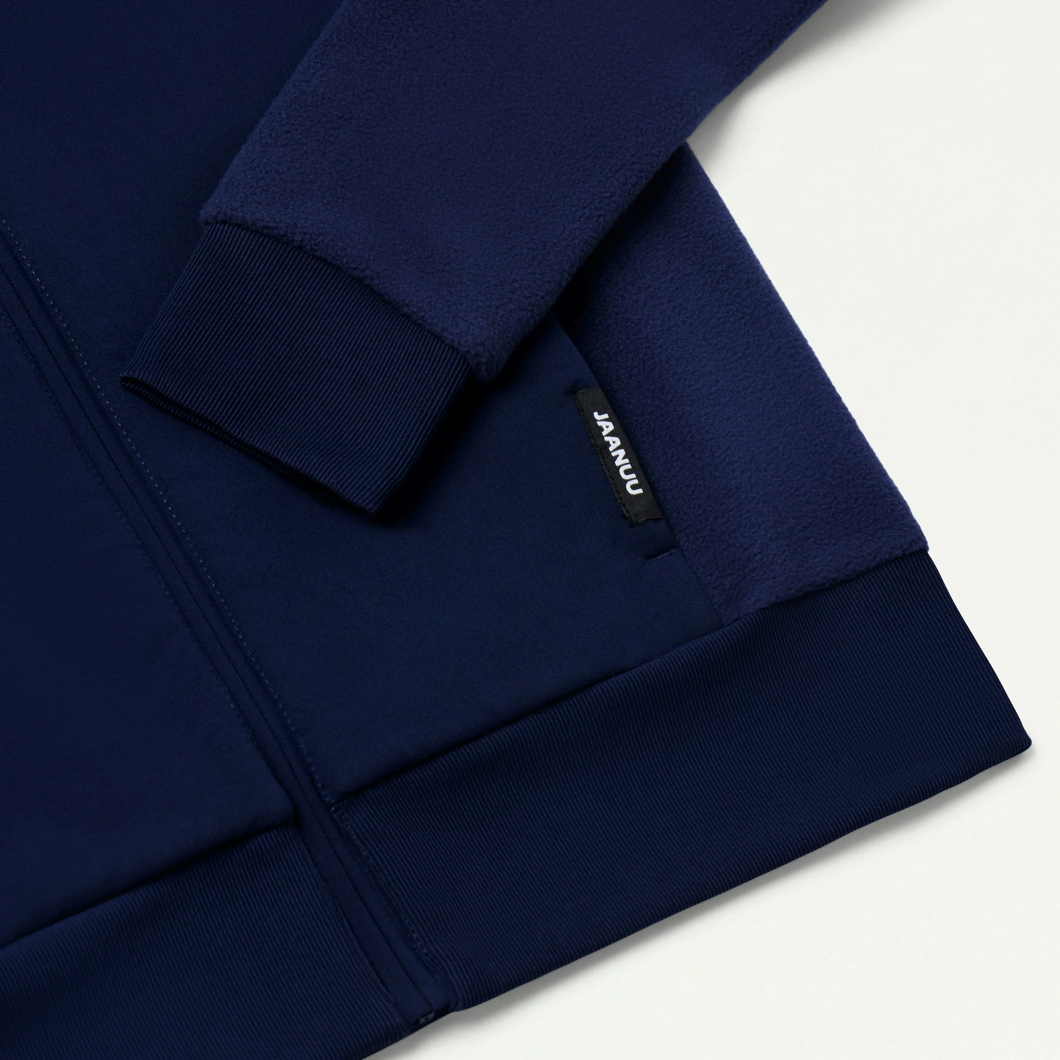 Cloud Hybrid Fleece Bomber Jacket - Midnight Navy - Image 6