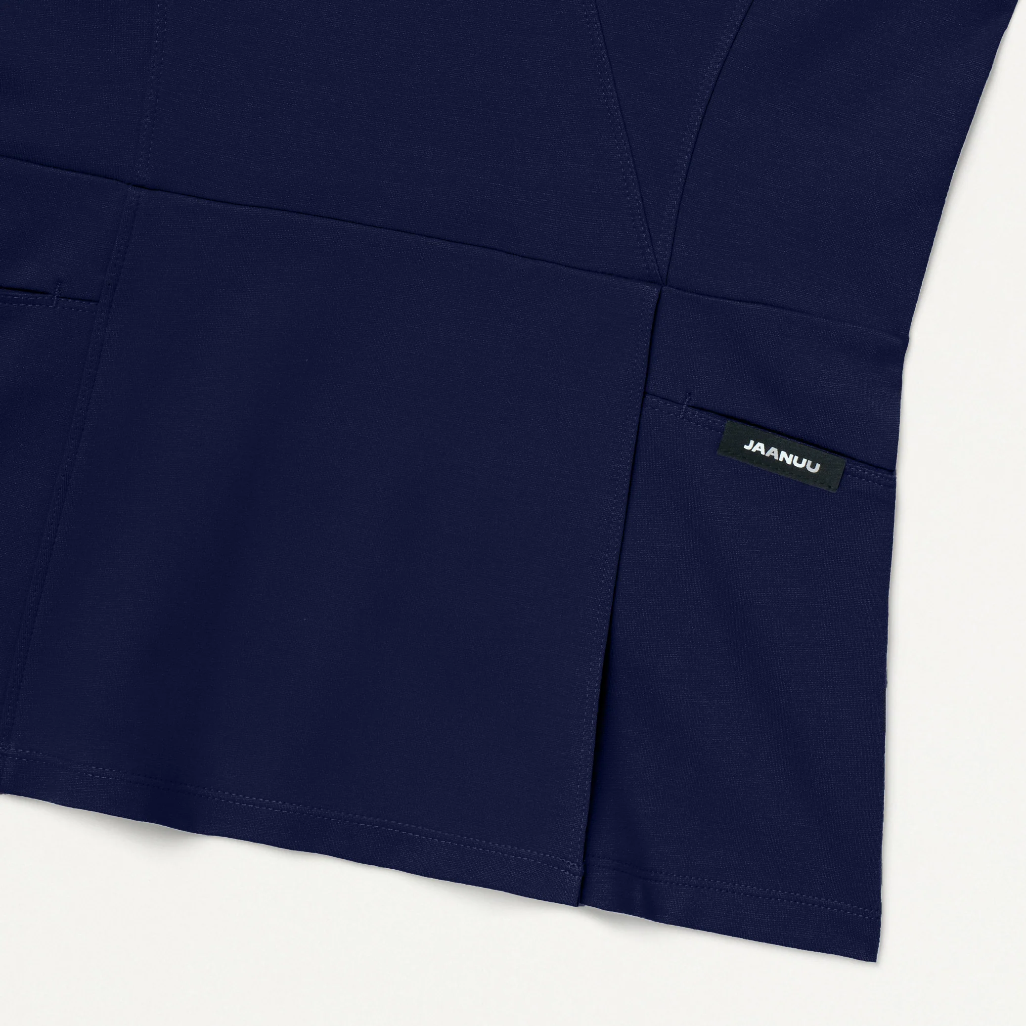 Isla Mock-Wrap UltraSOFT™ Scrub Top - Midnight Navy - Image 7