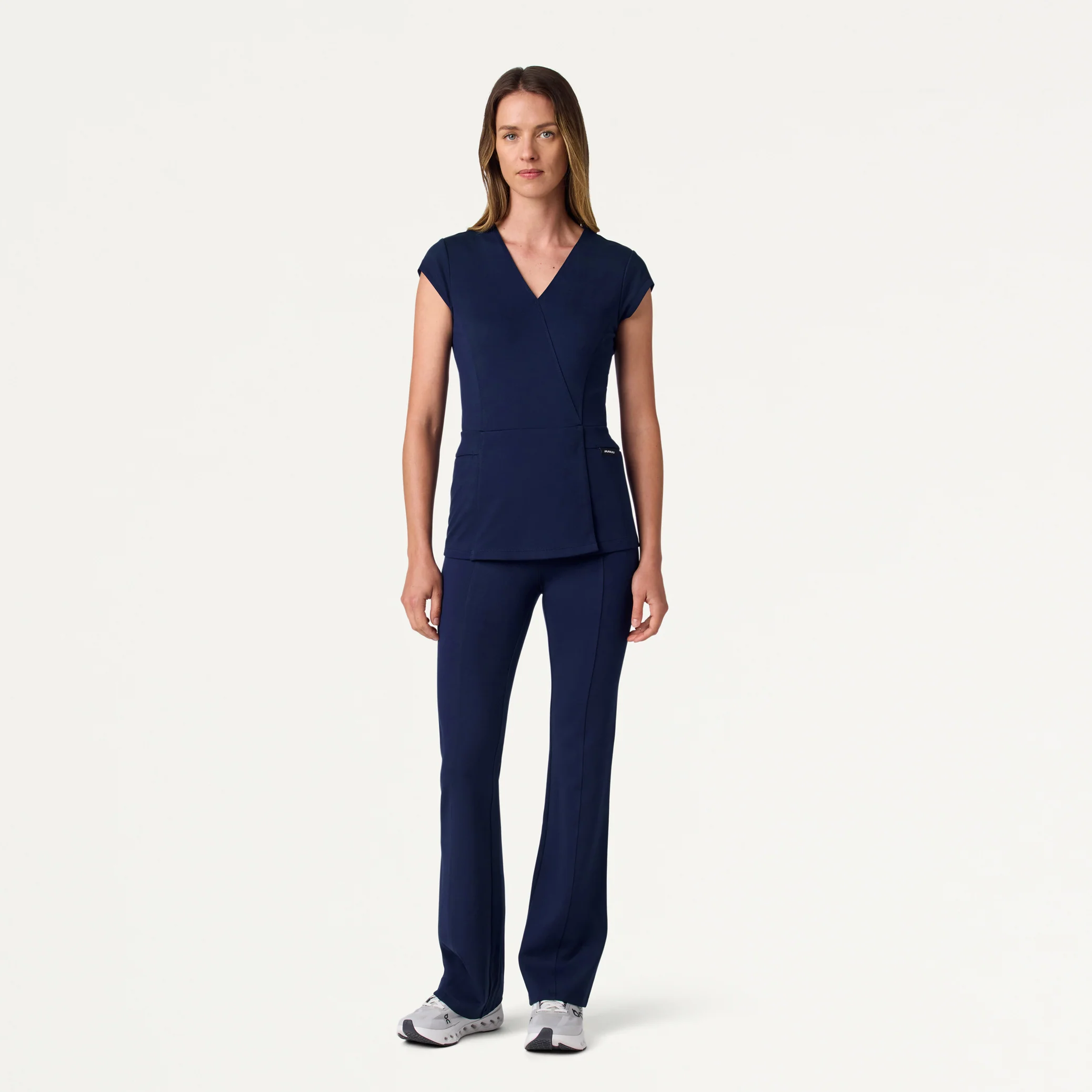 Ivy UltraSOFT™ Yoga Scrub Pant - Midnight Navy - Image 2