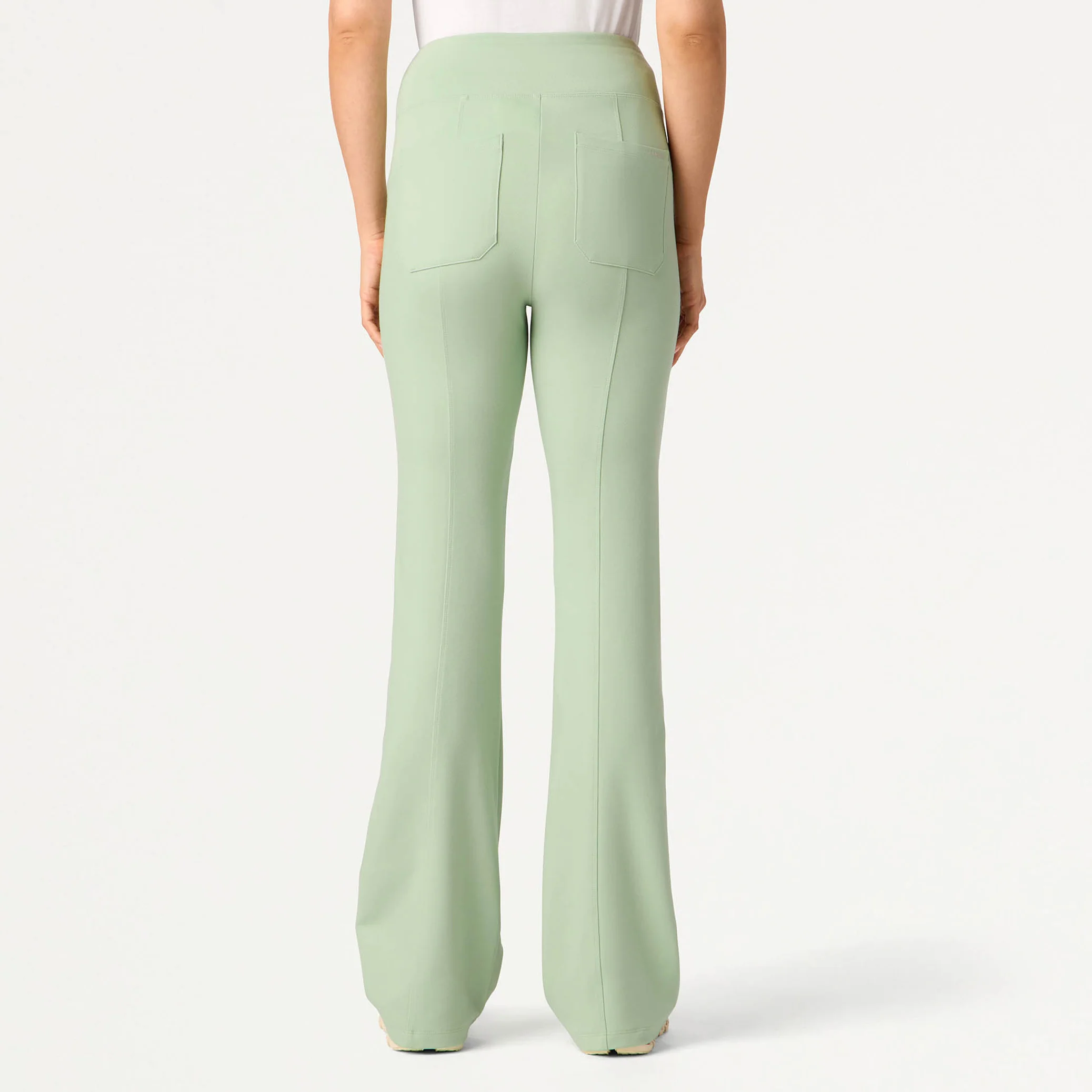 Ivy UltraSOFT™ Yoga Scrub Pant - Mint - Image 4