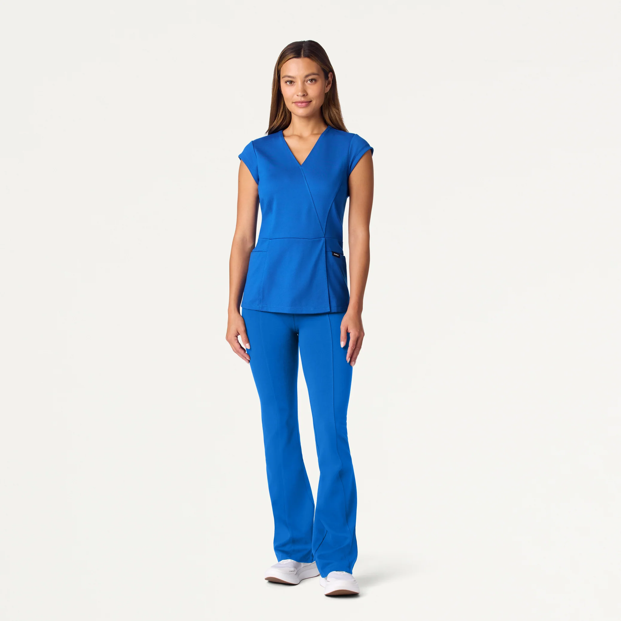 Ivy UltraSOFT™ Yoga Scrub Pant - Royal Blue - Image 2