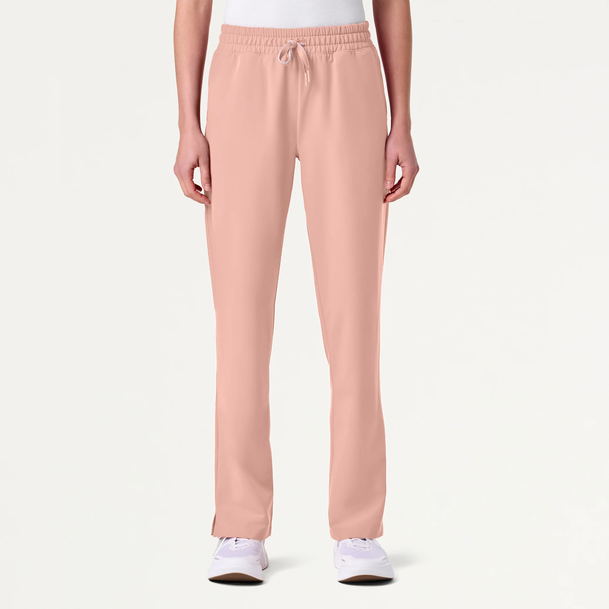 Jaanuu UltraLAST™ Essential Performance Women's 6-Pocket Scrub Set - Blushing Pink - Image 4
