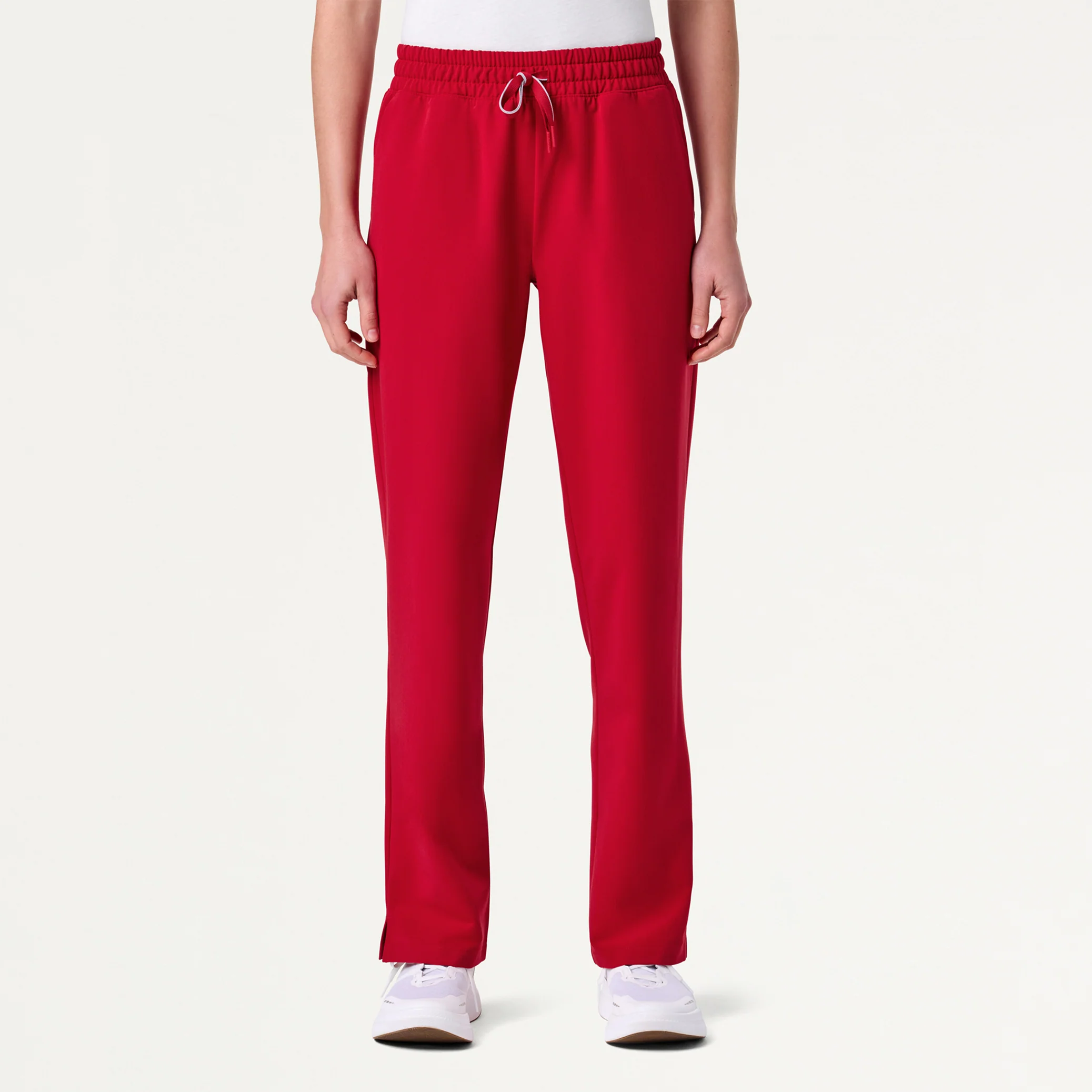Jaanuu UltraLAST™ Essential Performance Women's 6-Pocket Scrub Set - Red - Image 4