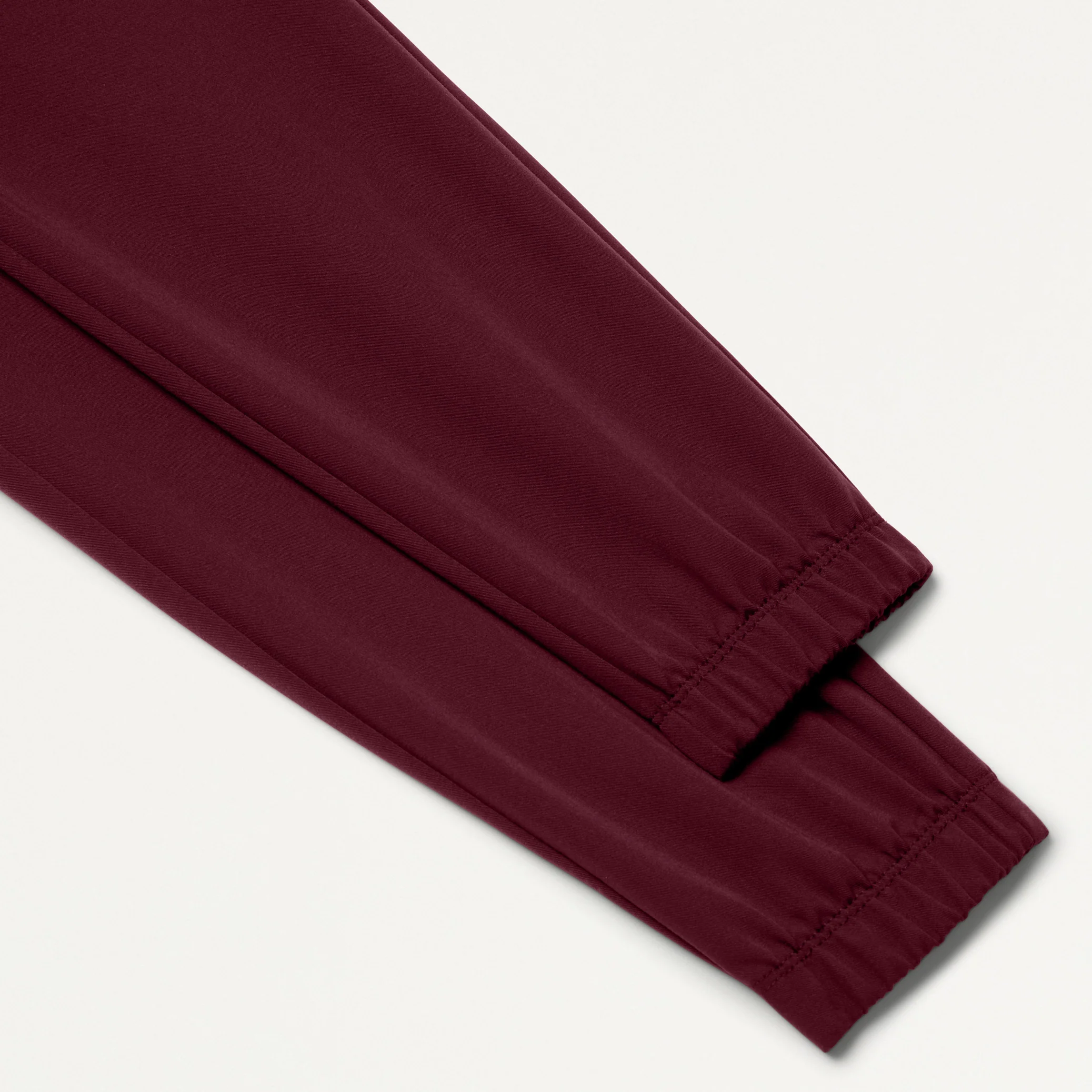 Jace Skinny 7-Pocket Scrub Jogger - Burgundy - Image 8