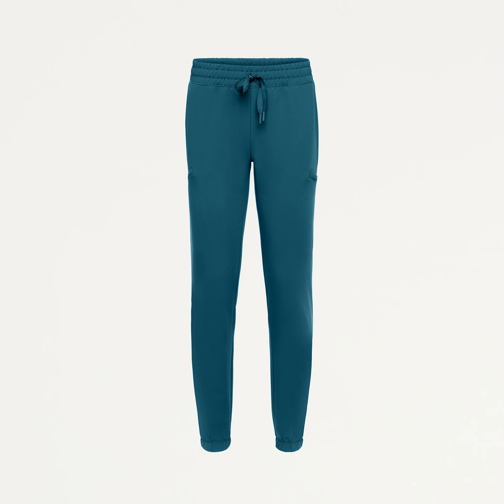 Jace Skinny 7-Pocket Scrub Jogger - Caribbean Blue - Image 2