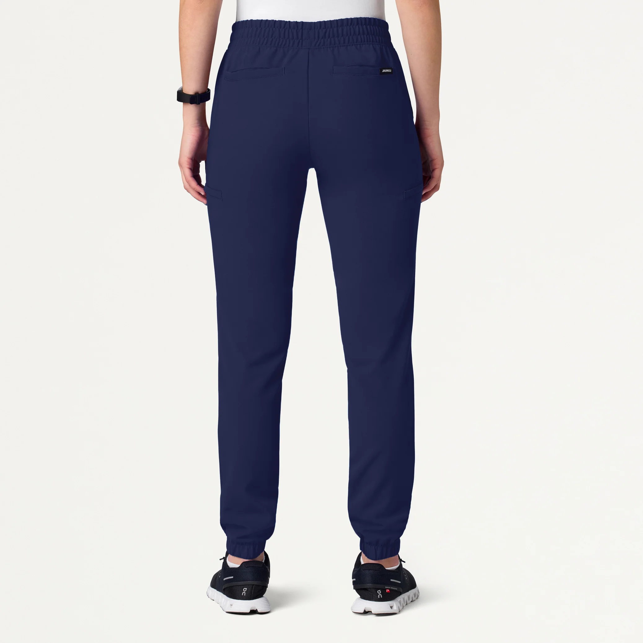 Jace Skinny 7-Pocket Scrub Jogger - Midnight Navy - Image 3