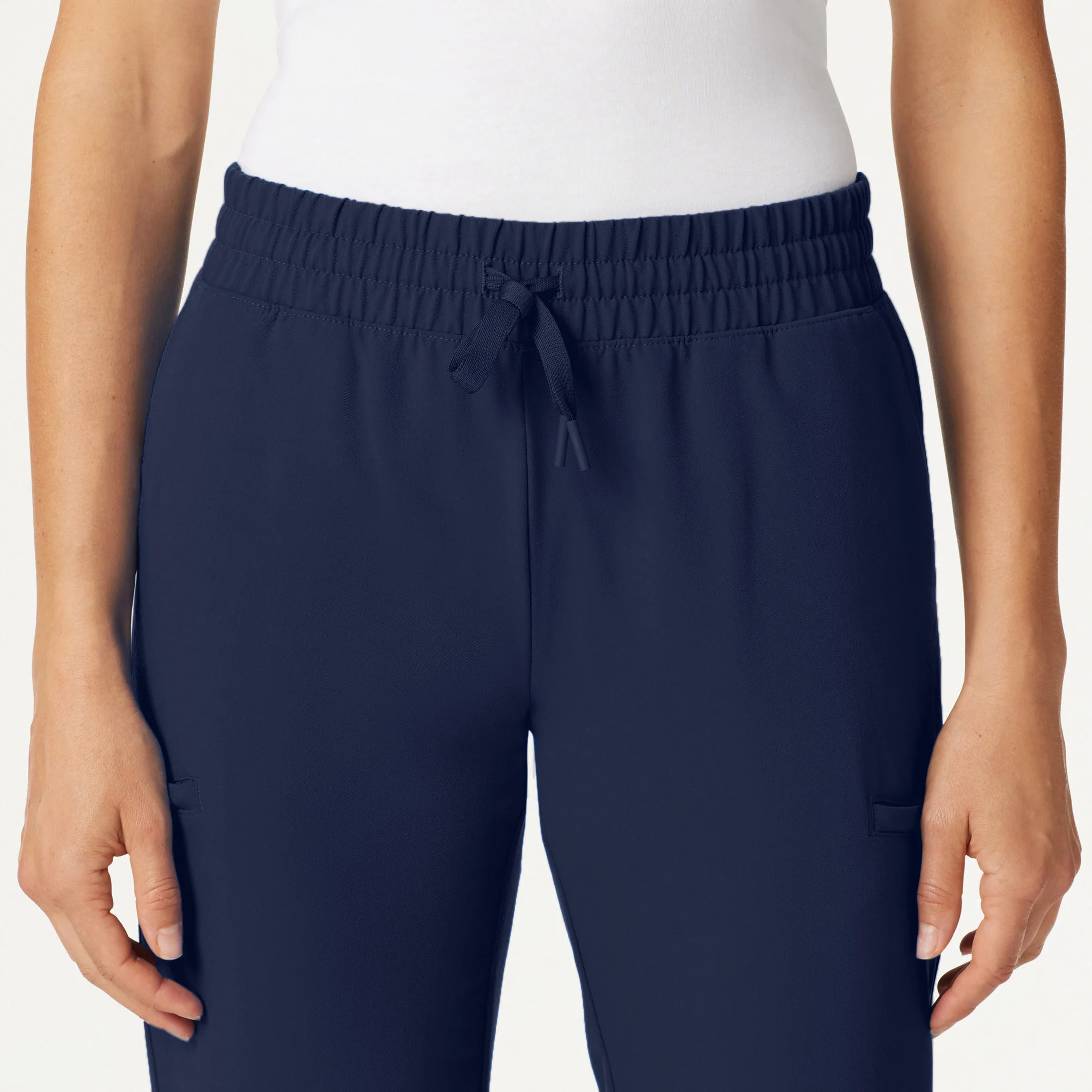 Jace Skinny 7-Pocket Scrub Jogger - Midnight Navy - Image 4