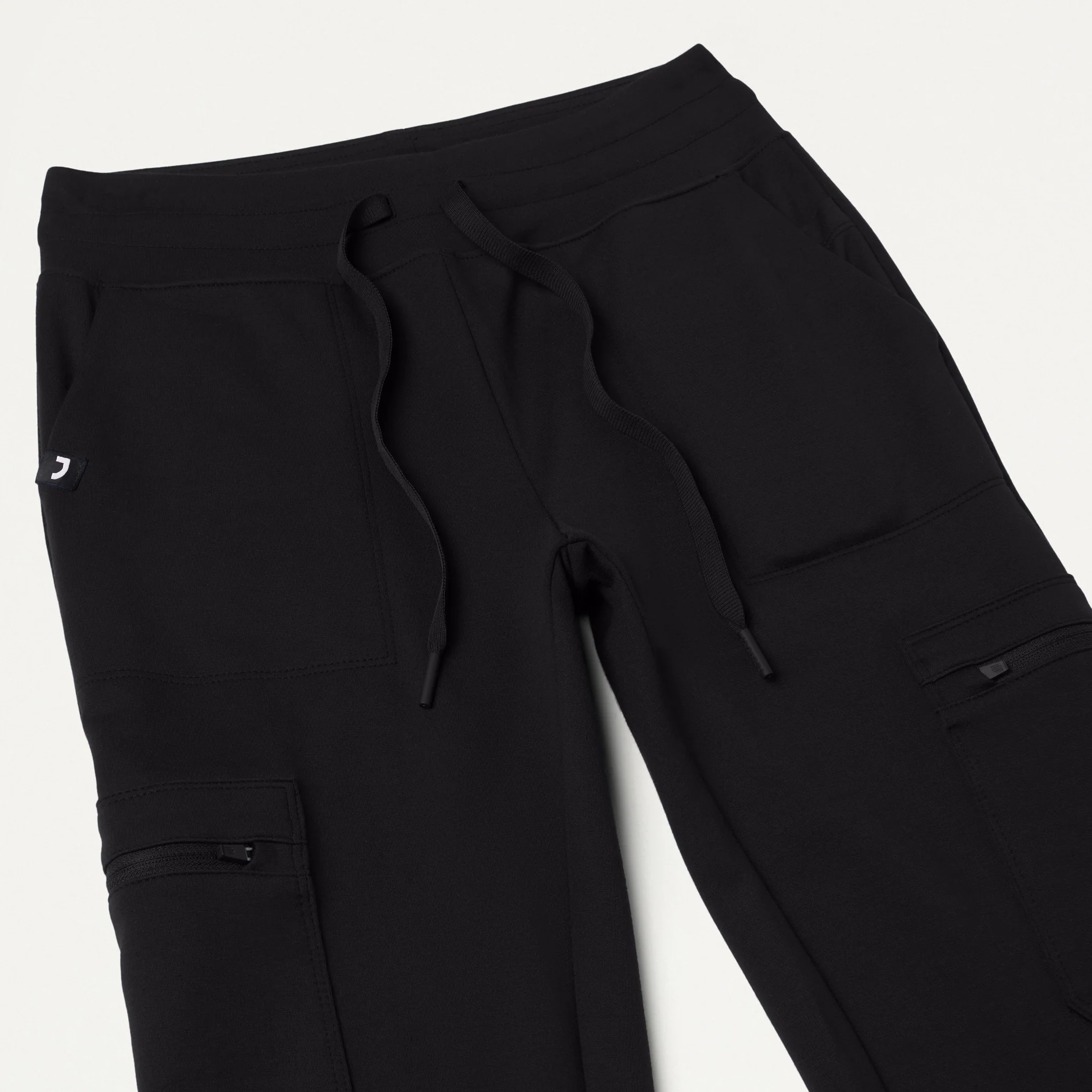 Kait 10-Pocket Skinny UltraSOFT™ Scrub Jogger - Black - Image 10