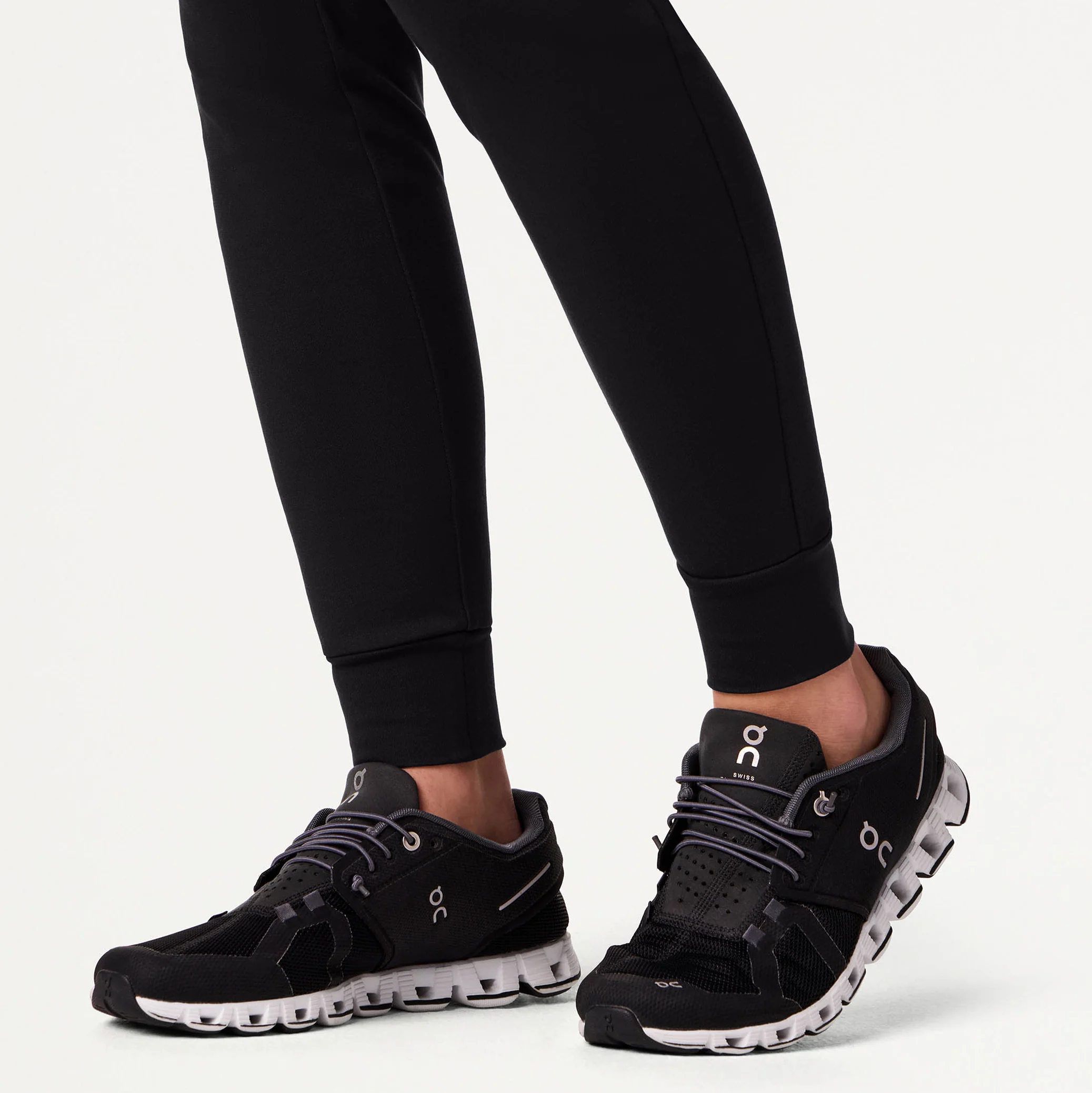 Kait 10-Pocket Skinny UltraSOFT™ Scrub Jogger - Black - Image 9