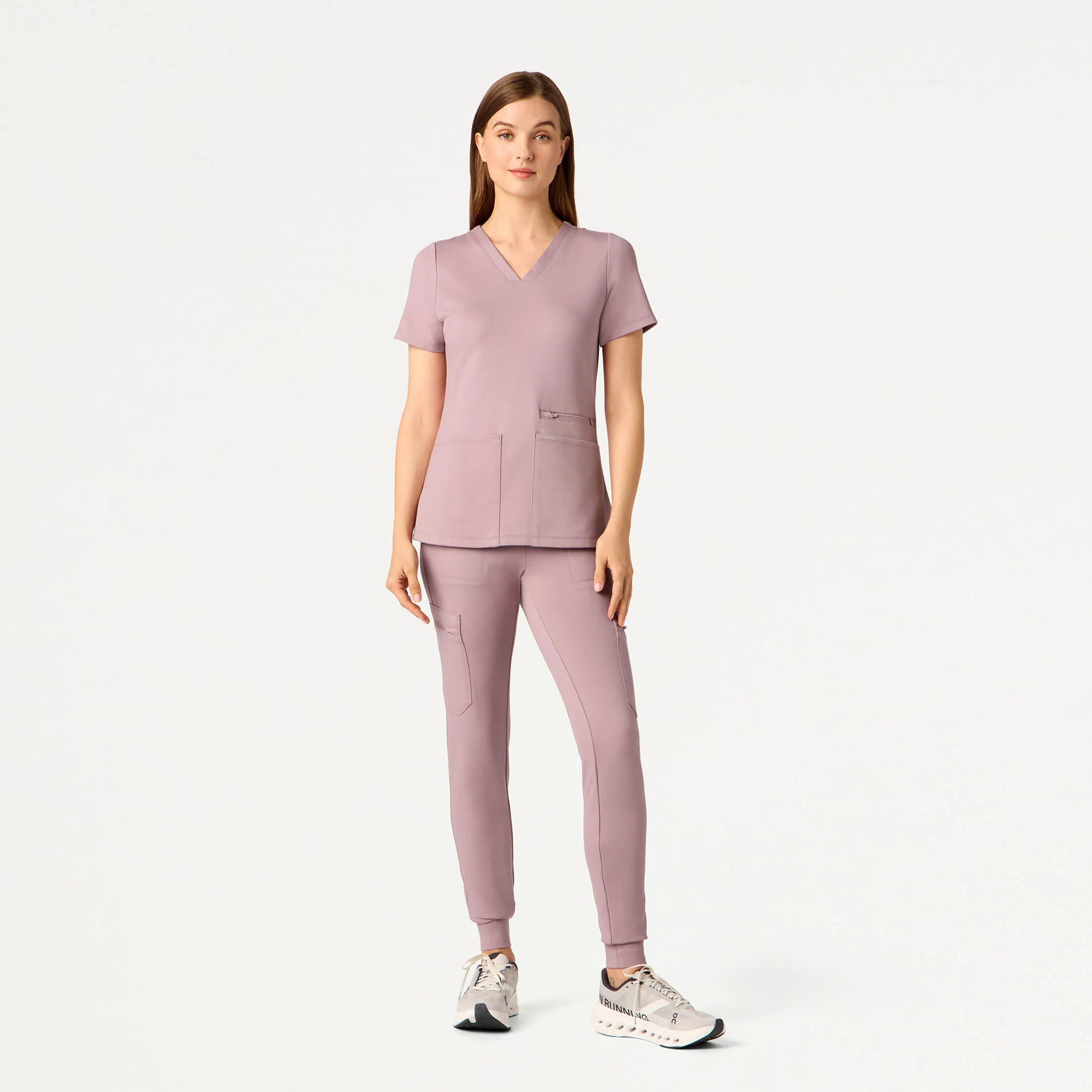 Kait 10-Pocket Skinny UltraSOFT™ Scrub Jogger - Blossom - Image 2