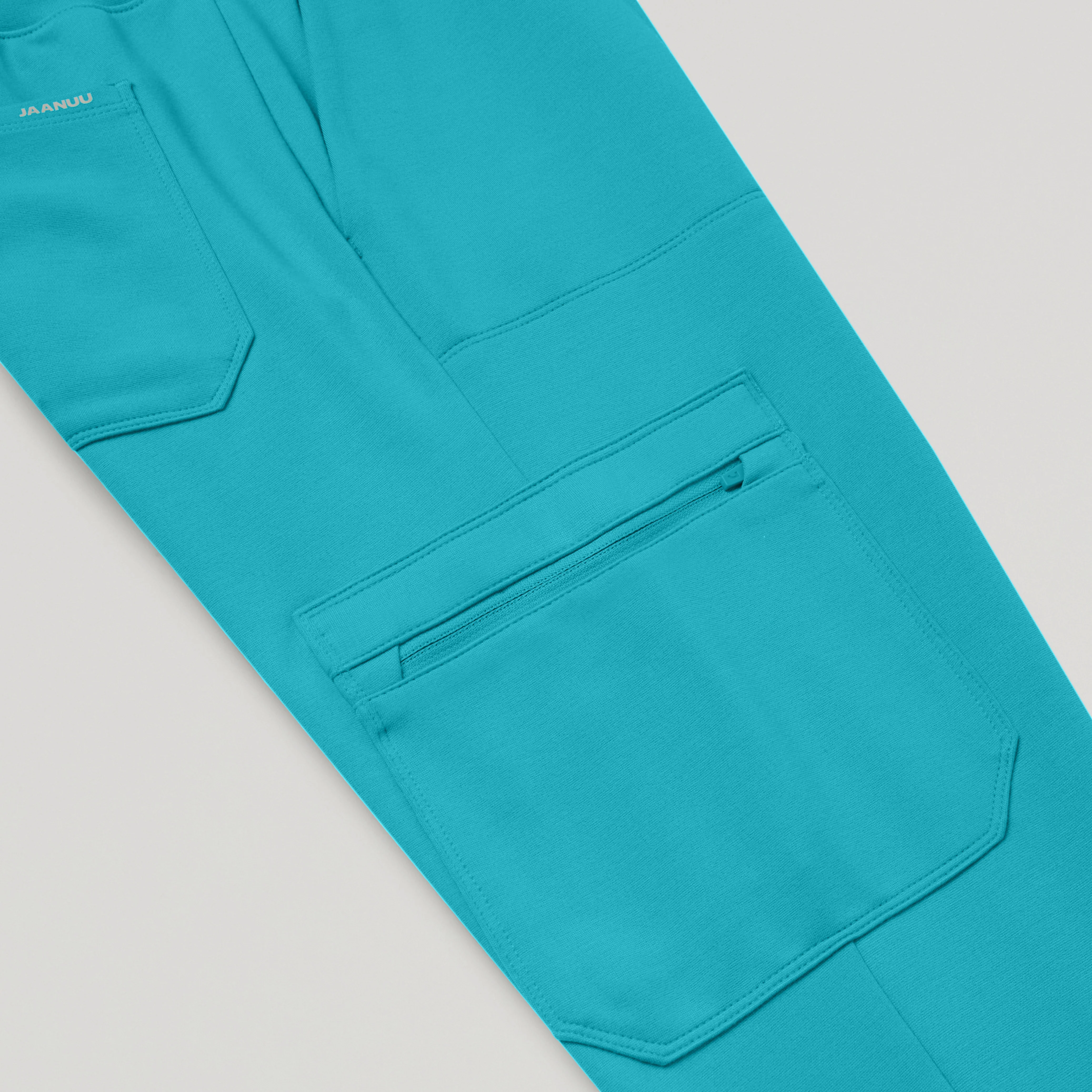 Kait 10-Pocket Skinny UltraSOFT™ Scrub Jogger - Marina - Image 5