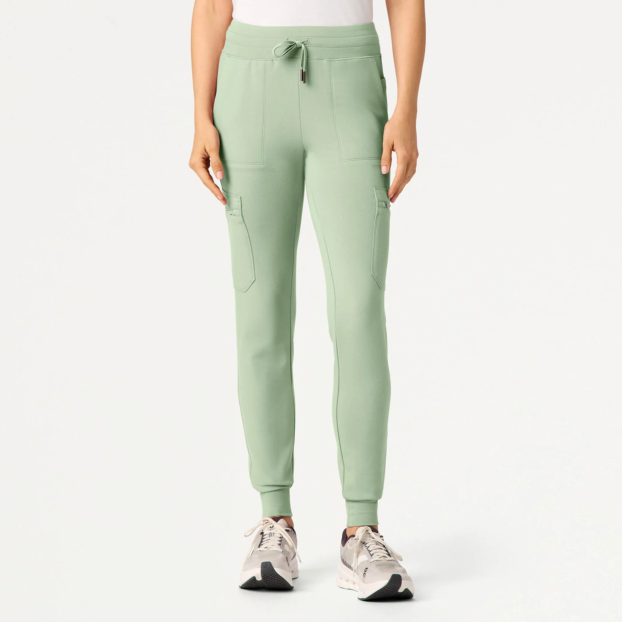 Kait 10-Pocket Skinny UltraSOFT™ Scrub Jogger - Mint
