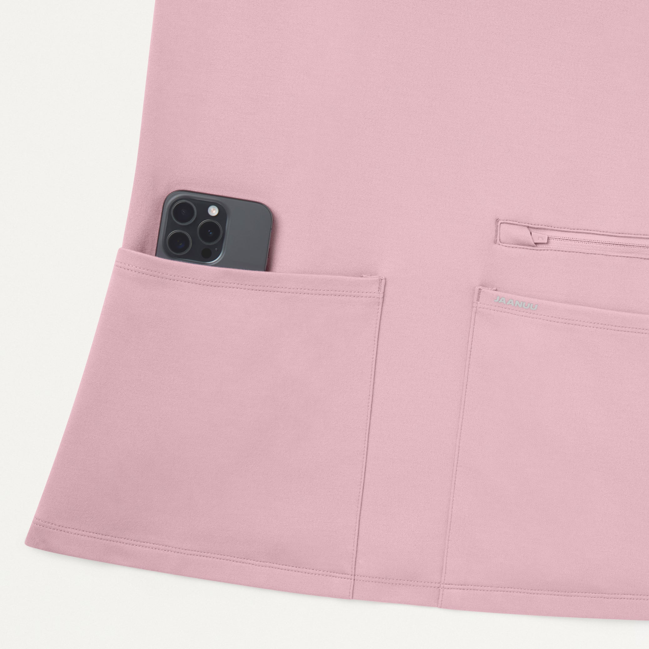Kass Slim 4-Pocket UltraSOFT™ Scrub Top - Blossom - Image 5