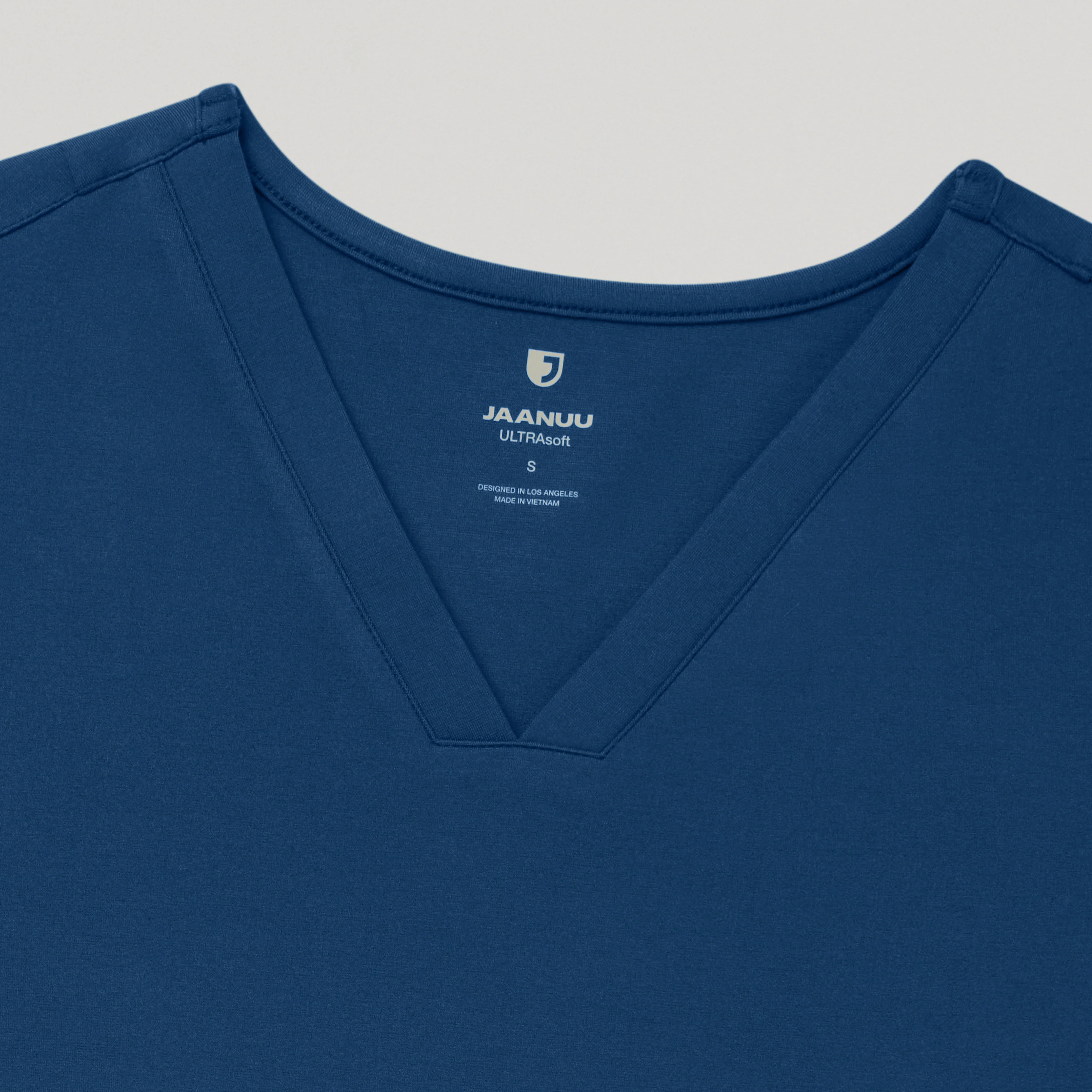 Kass Slim 4-Pocket ULTRAsoft™ Scrub Top - Ocean - Image 5