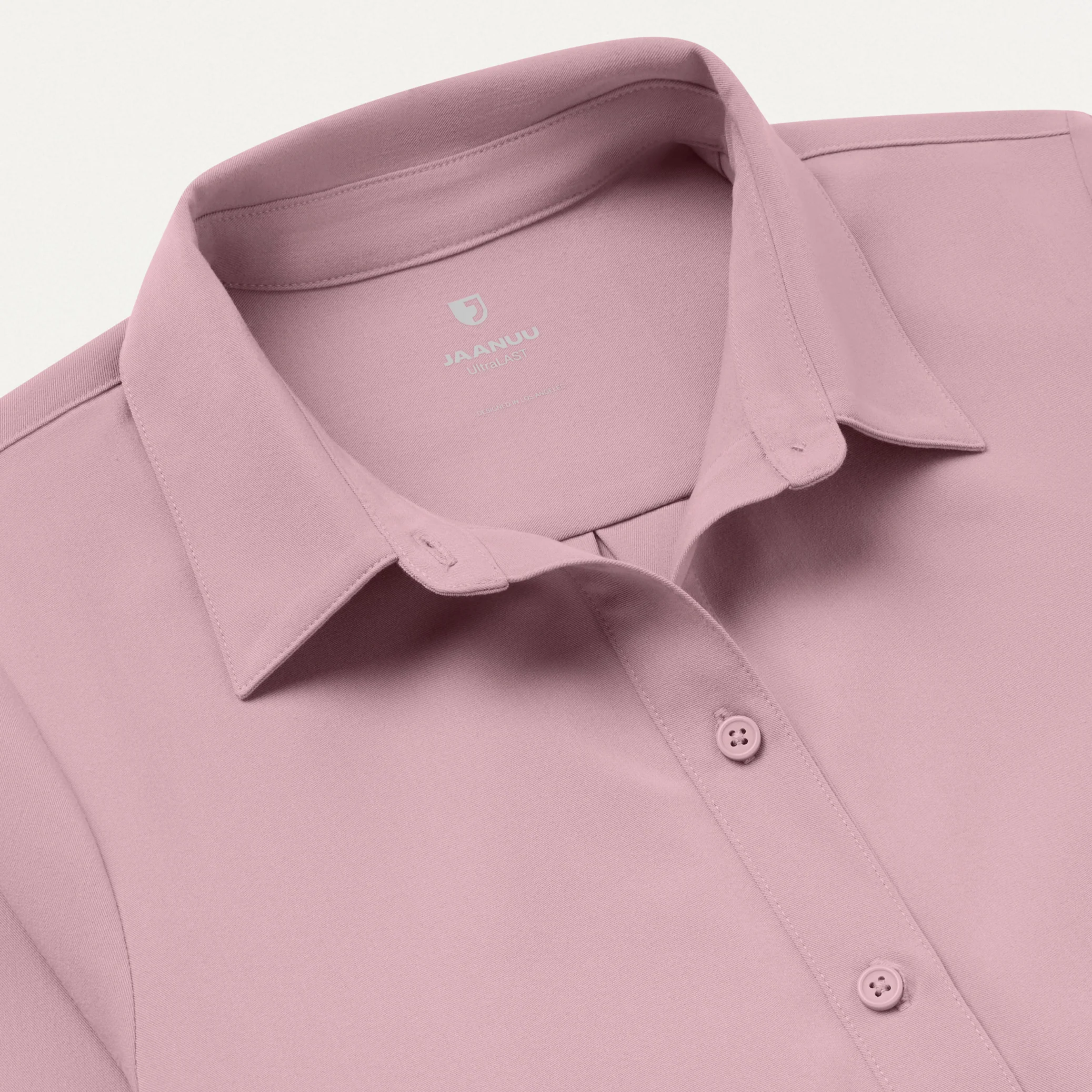 Kenna Cropped Button-Up Scrub Shirt - Blossom - Image 6