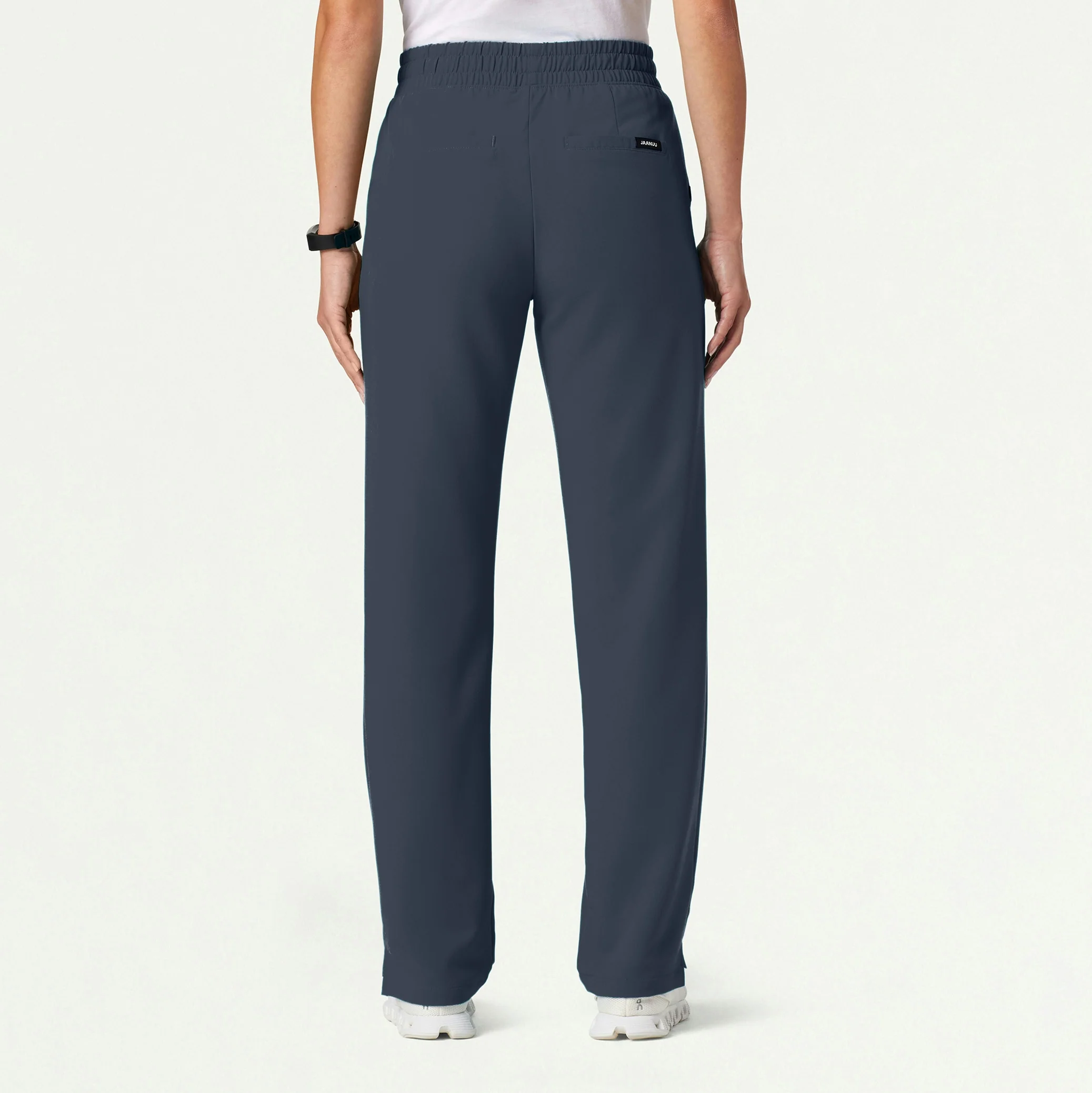 Kerr 365 High Waisted Scrub Pant - Carbon Gray - Image 3