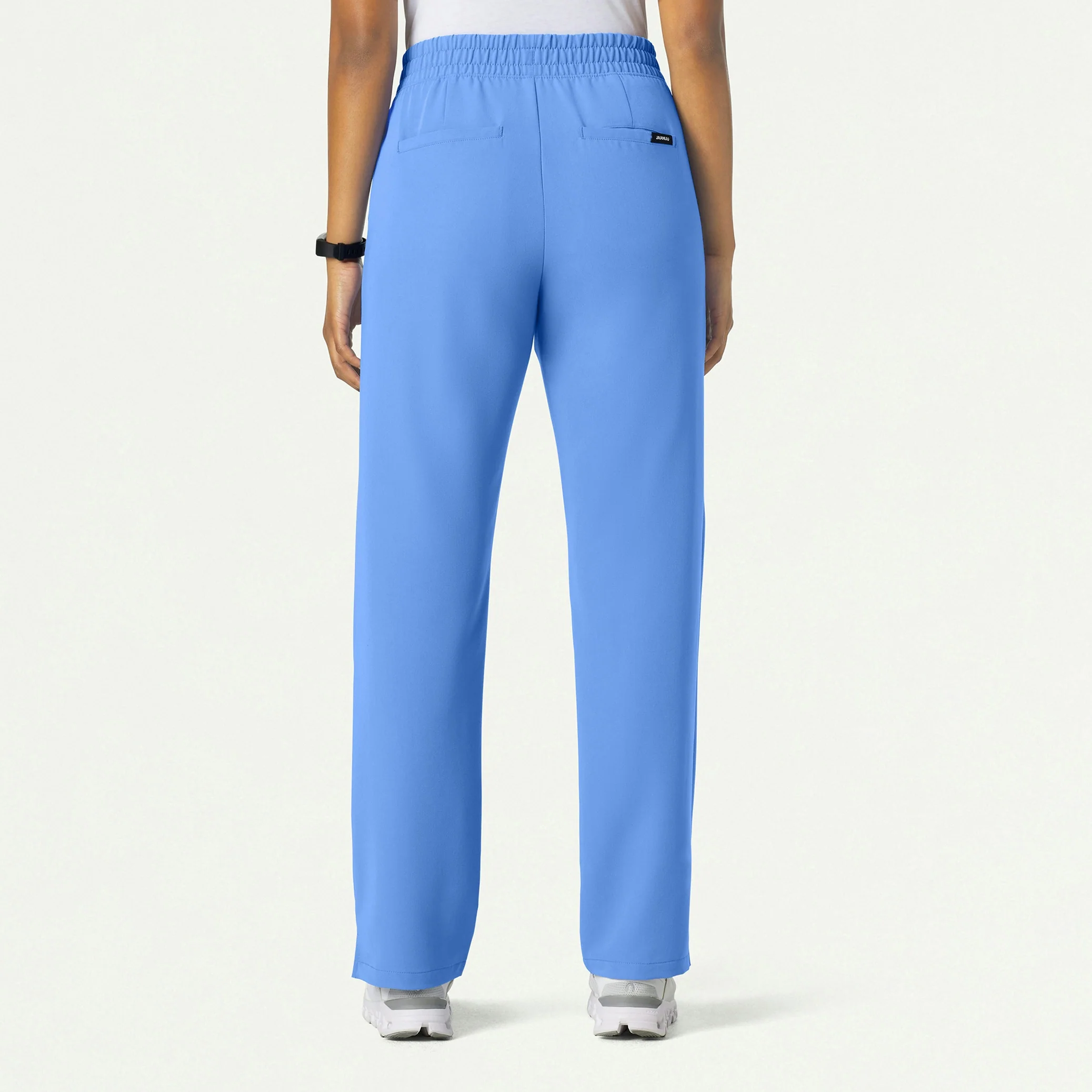 Kerr 365 High Waisted Scrub Pant - Ceil Blue - Image 3