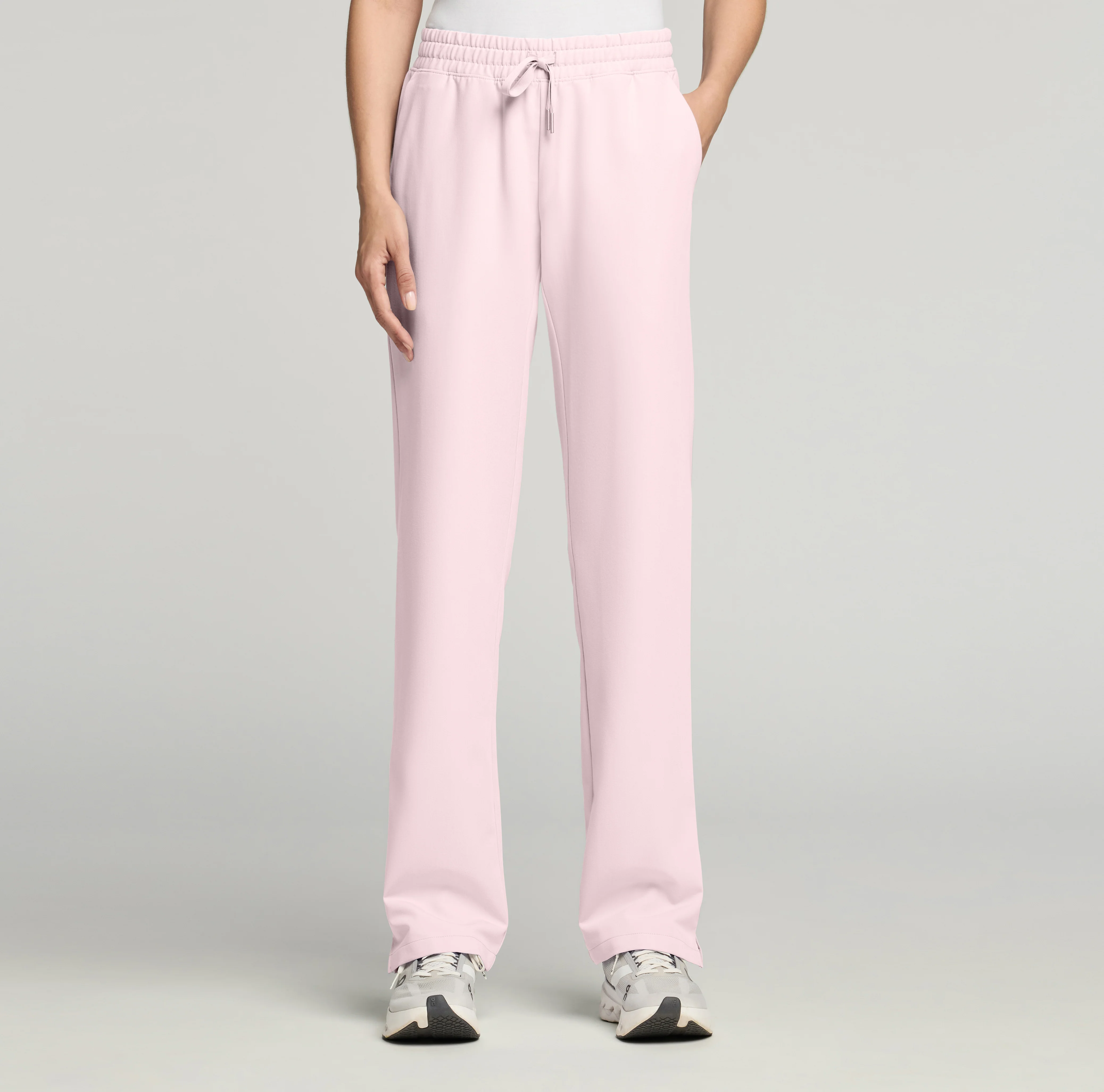 Kerr 365 High Waisted Scrub Pant - Rose Quartz