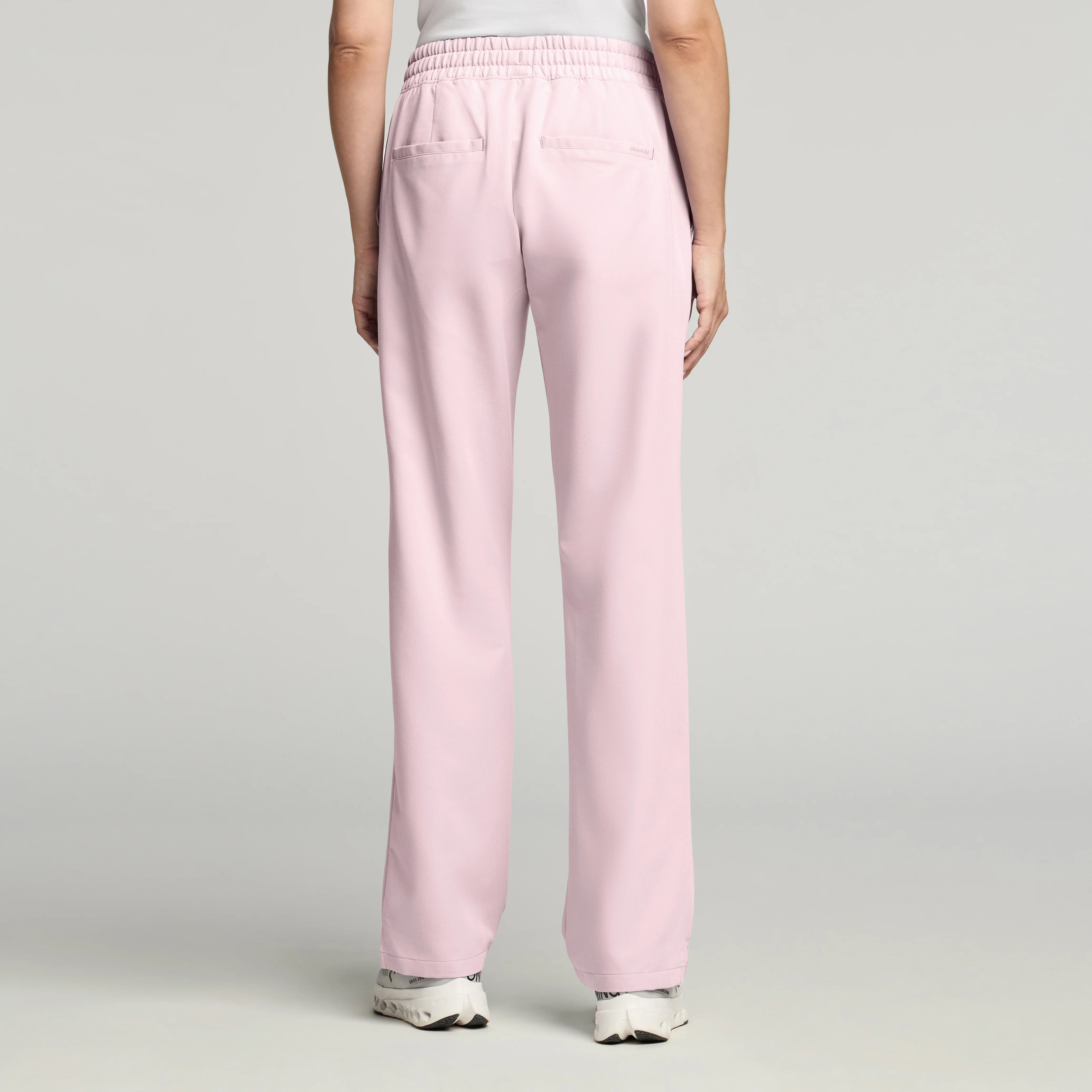 Kerr 365 High Waisted Scrub Pant - Rose Quartz - Image 4